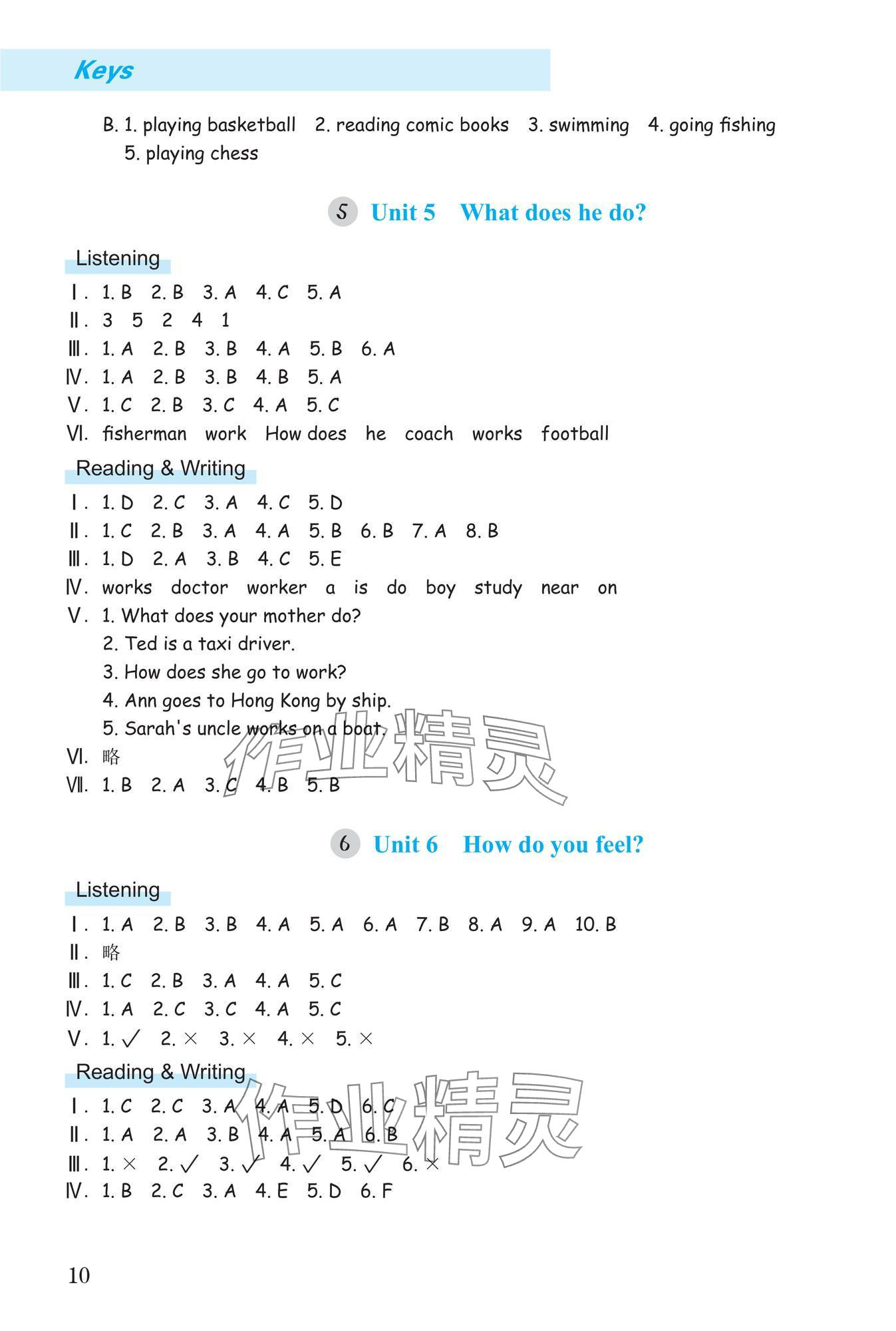 2024年單元加期末特訓(xùn)六年級(jí)英語(yǔ)上冊(cè)人教版 參考答案第3頁(yè)