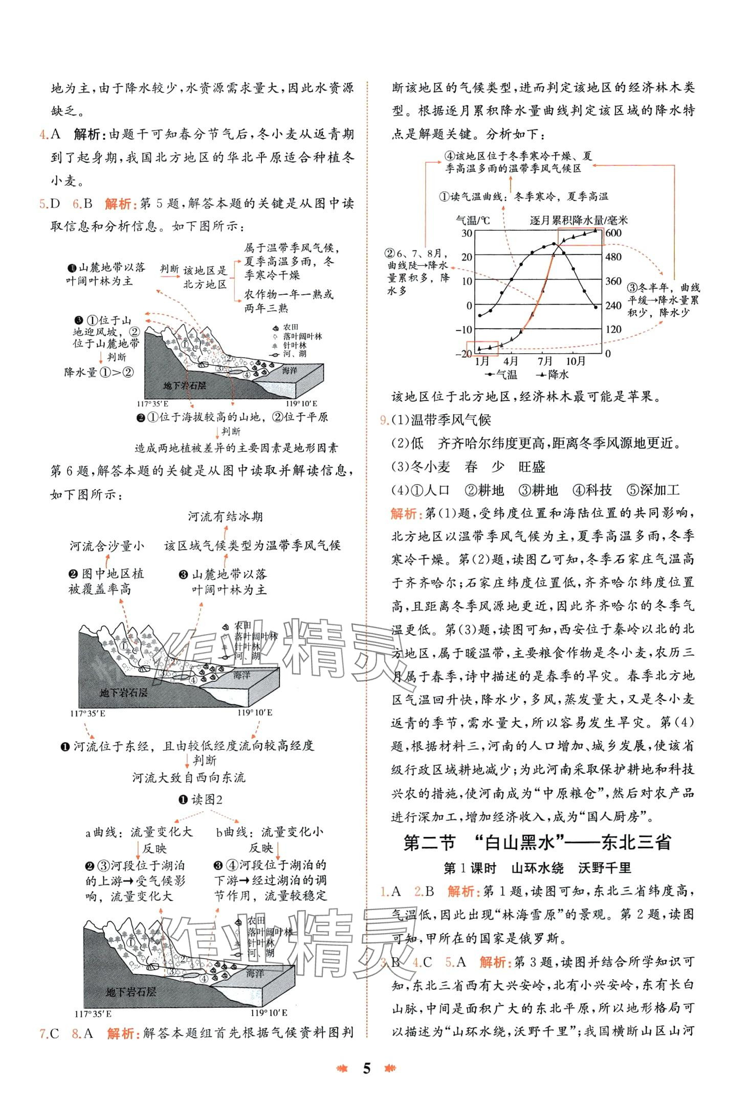 2024年智學(xué)酷提優(yōu)精練八年級(jí)地理下冊(cè)人教版 第5頁