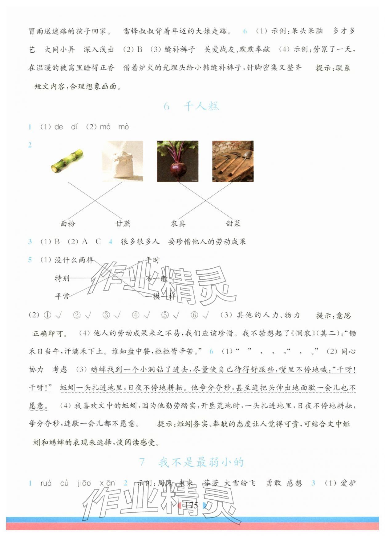 2026年华东师大版一课一练二年级语文下册人教版五四制&nbsp;第5页