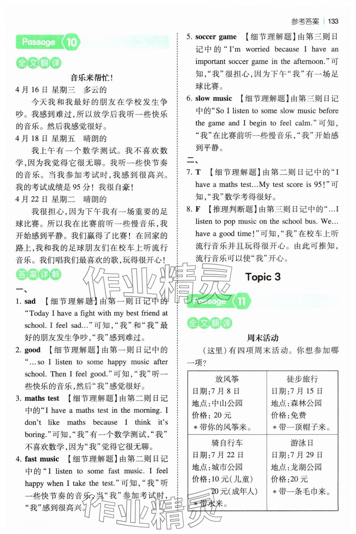 2025年一本阅读训练100篇五年级英语&nbsp;第7页
