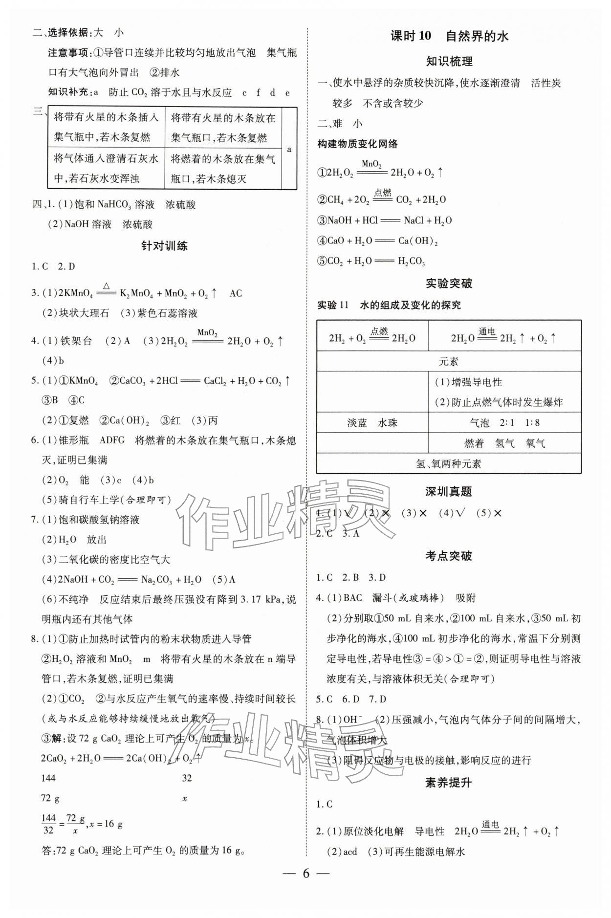 2026年领跑中考化学深圳专版&nbsp;第6页