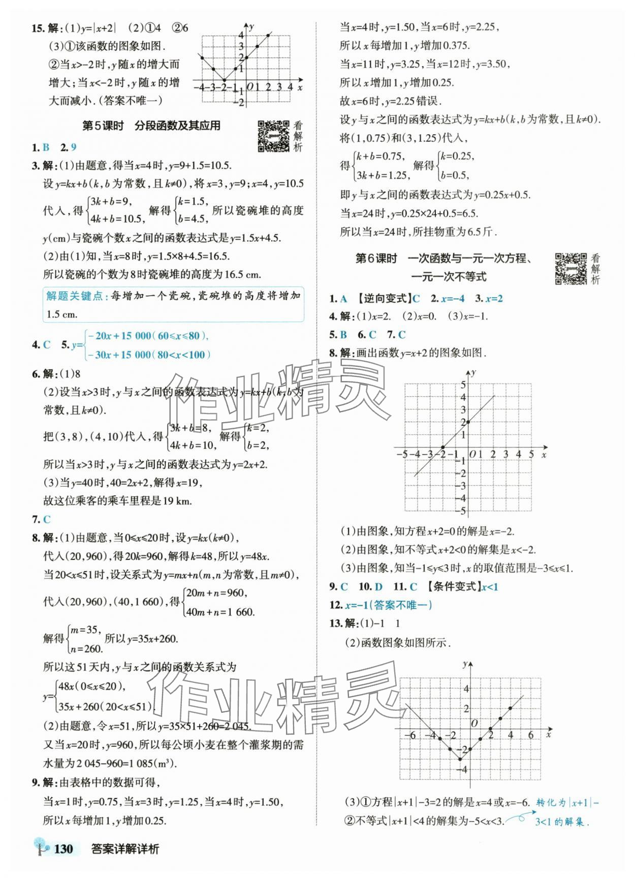 2025年绿卡初中创新题八年级数学上册沪科版安徽专版&nbsp;参考答案第8页