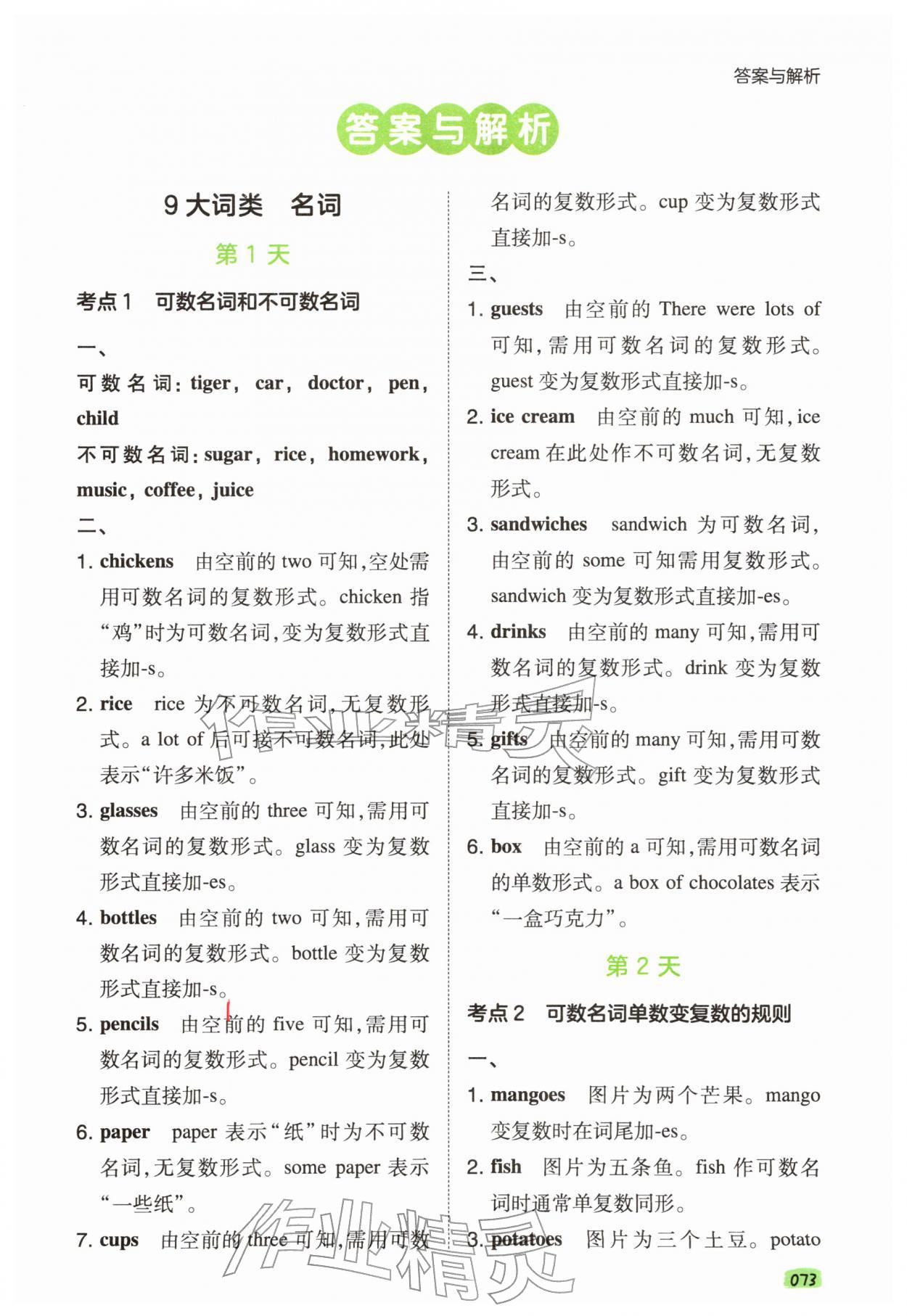 2026年一本语法每日一练英语&nbsp;第1页