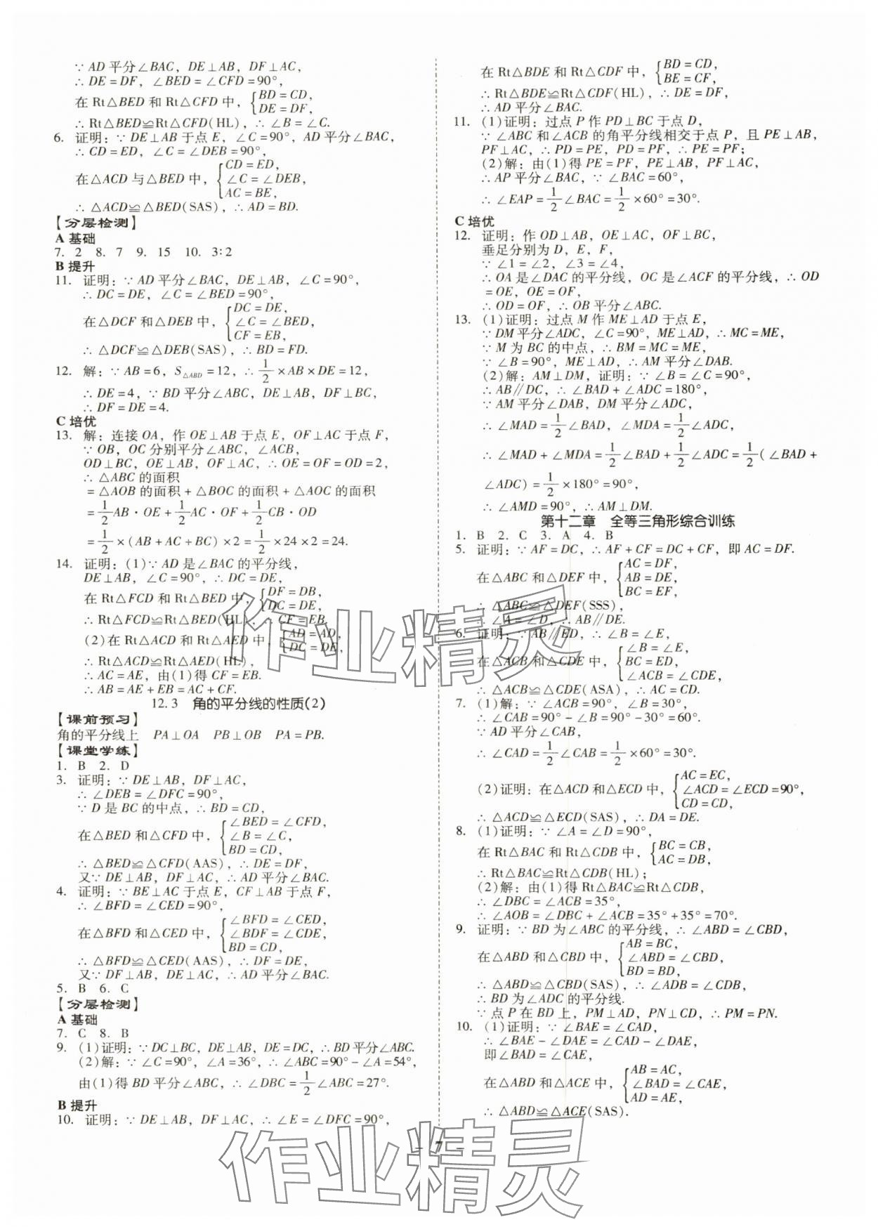 2024年金牌導(dǎo)學(xué)案八年級(jí)數(shù)學(xué)上冊(cè)人教版 第7頁(yè)