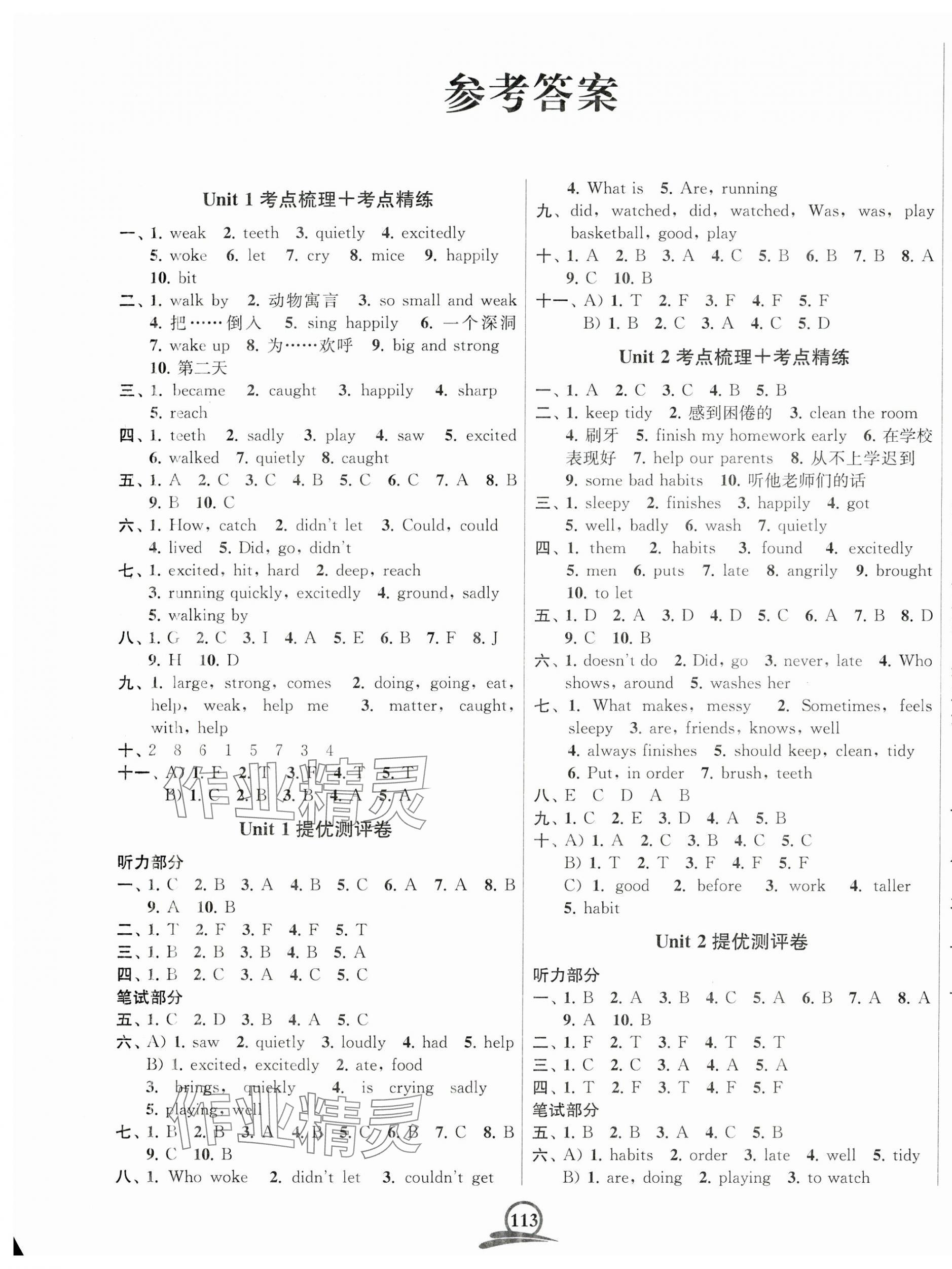 2025年直擊考點(diǎn)沖刺100分六年級(jí)英語(yǔ)下冊(cè)江蘇版 第1頁(yè)