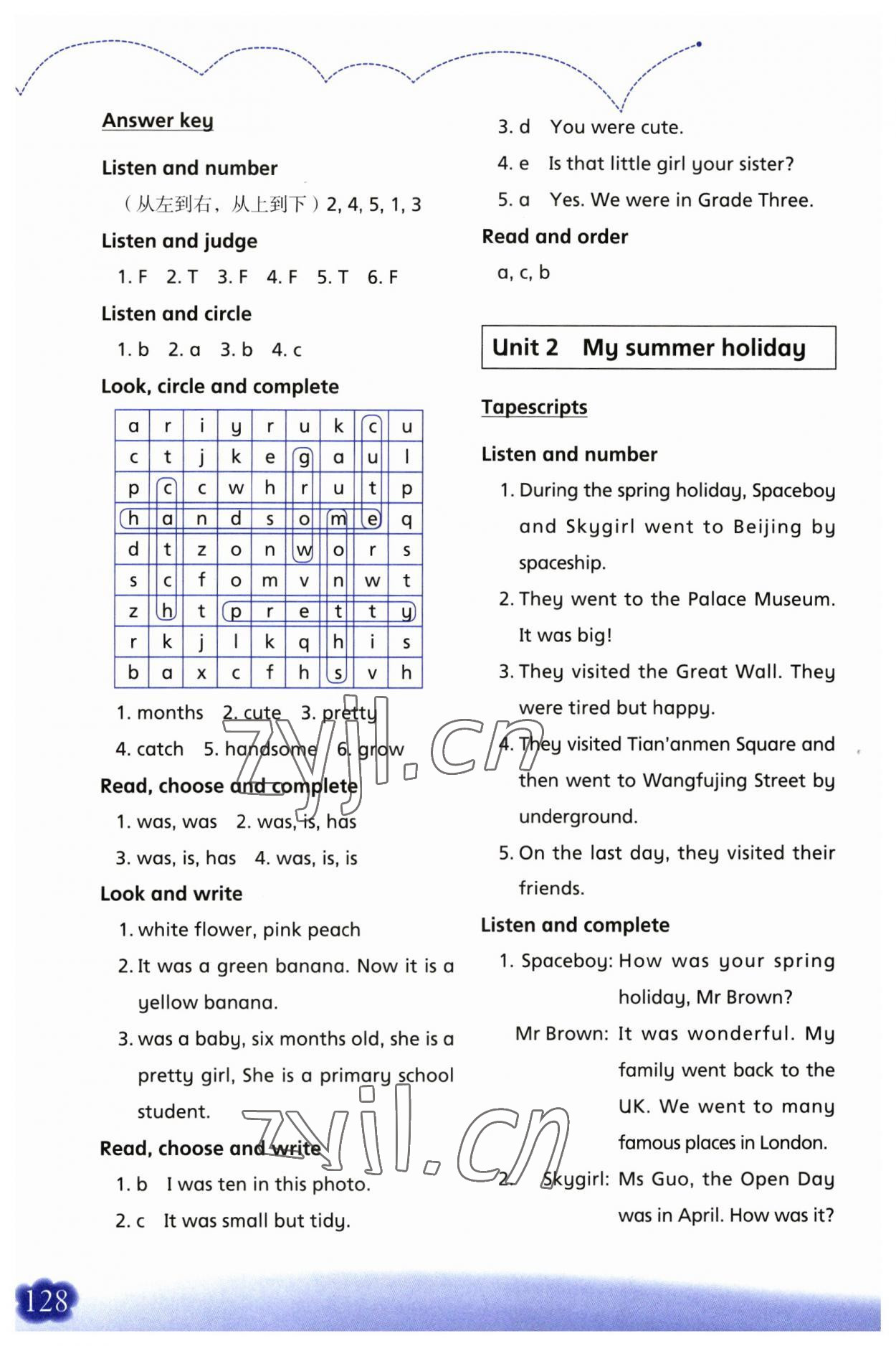 2023年牛津英語(yǔ)活動(dòng)練習(xí)手冊(cè)六年級(jí)英語(yǔ)上冊(cè)滬教版 第2頁(yè)