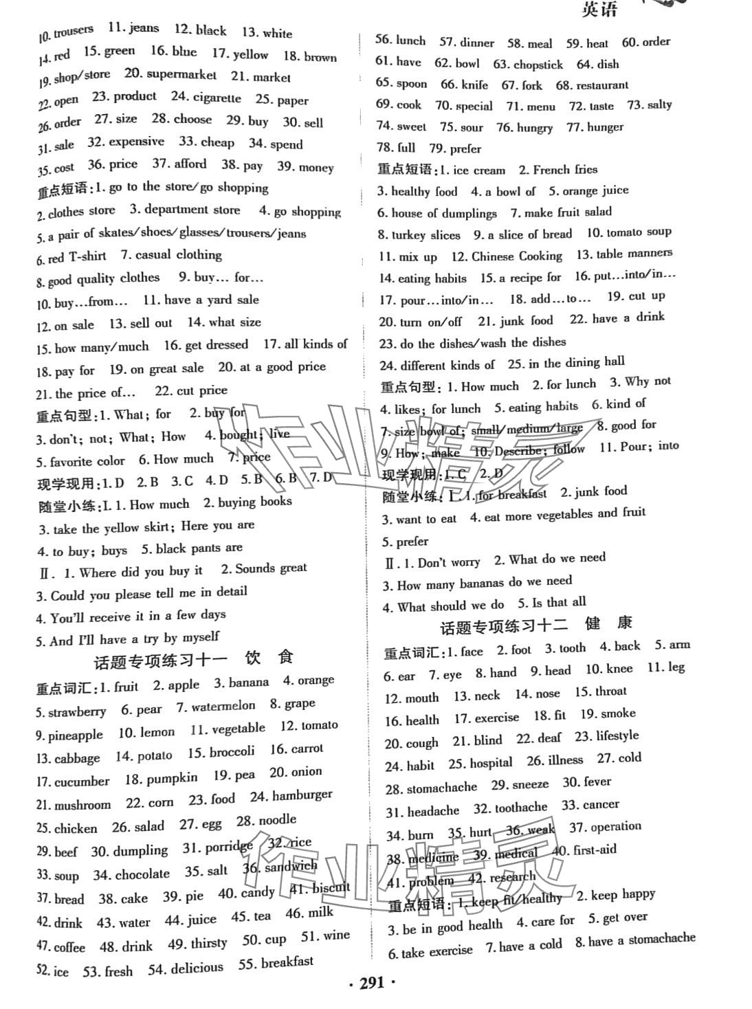 2024年中考總復(fù)習(xí)特別指導(dǎo)英語(yǔ)陜西專版 第5頁(yè)