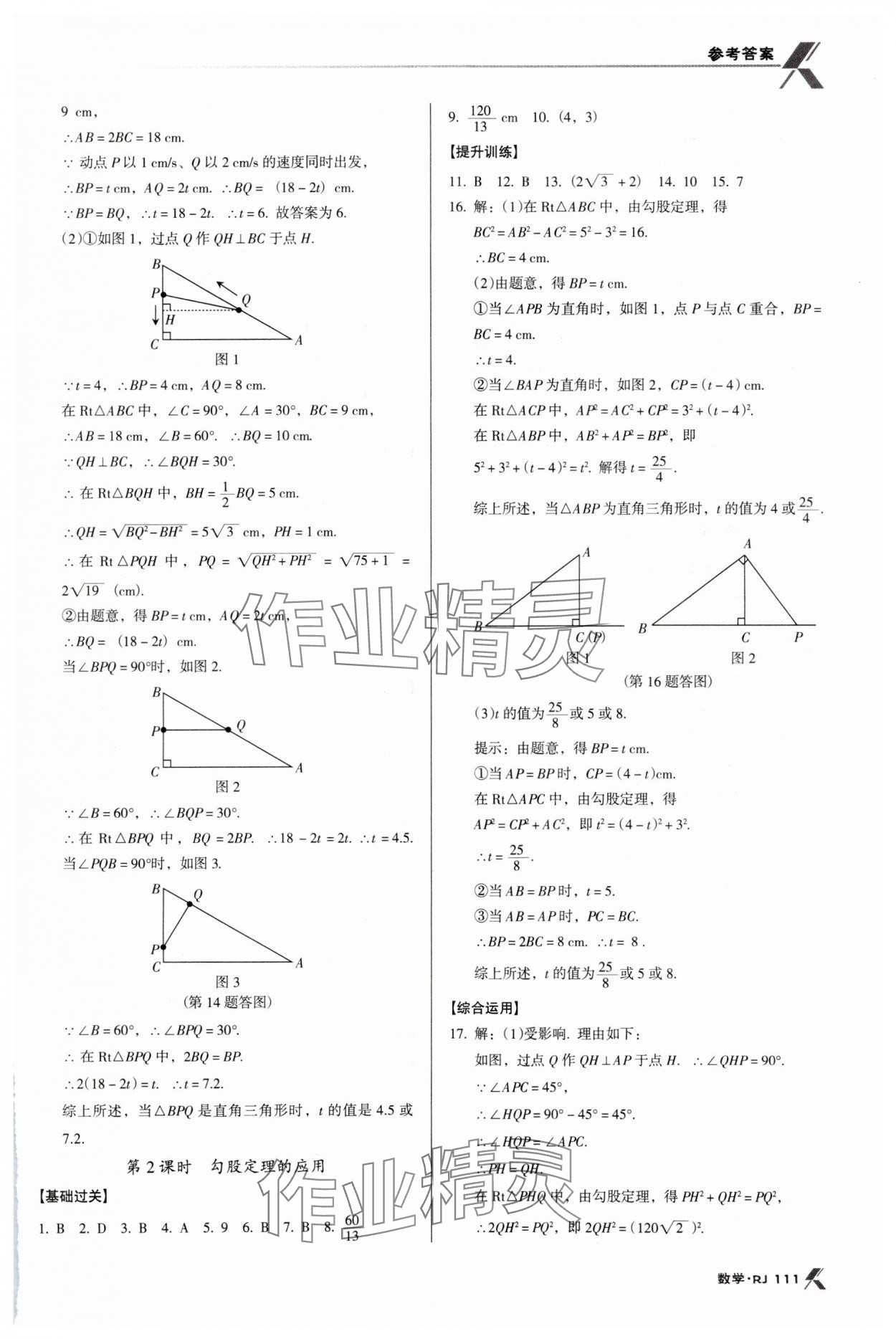 2024年全优点练课计划八年级数学下册人教版 第5页