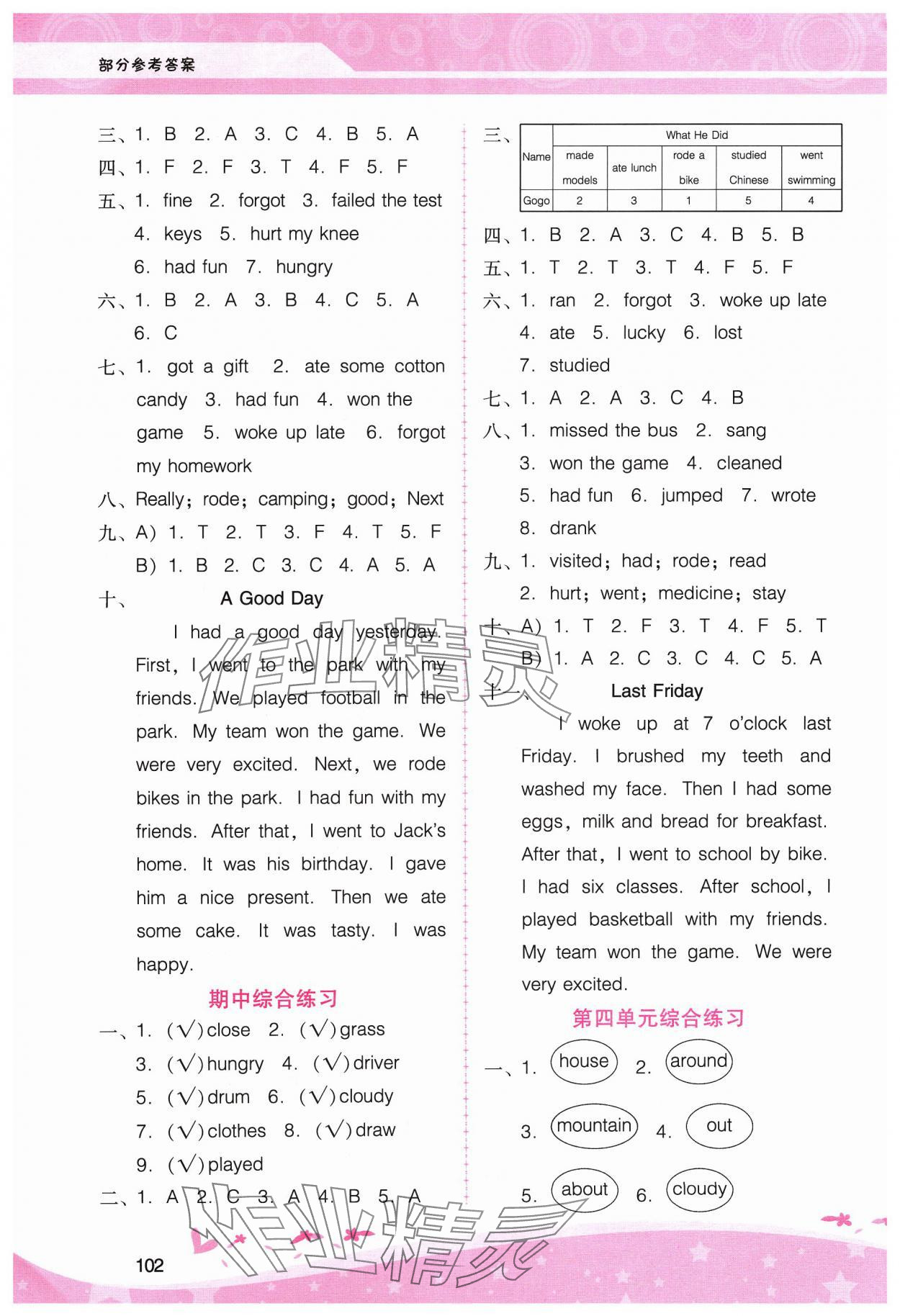 2024年新课程学习辅导六年级英语下册粤人版 第5页