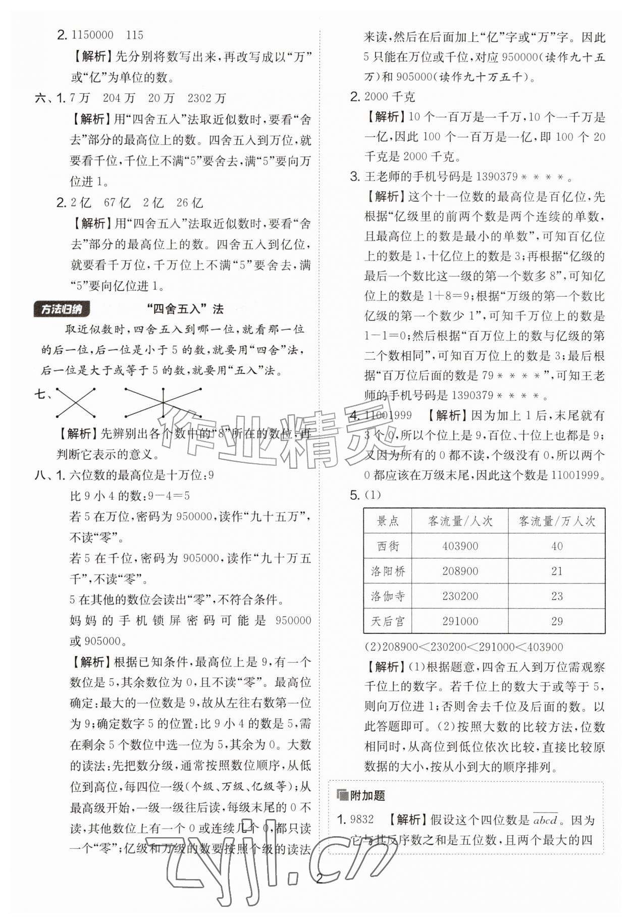 2026年实验班提优大考卷四年级数学上册北师大版&nbsp;第2页