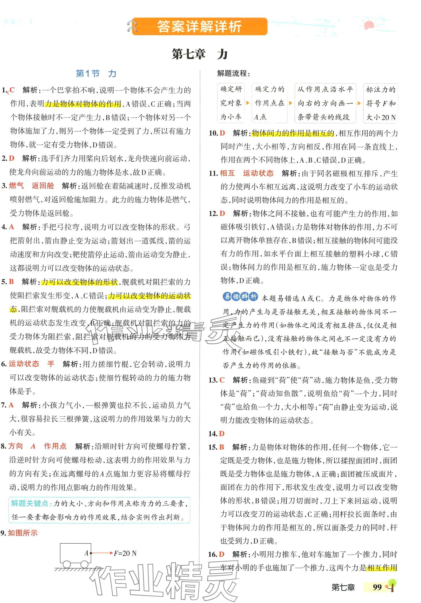 2024年初中學(xué)霸創(chuàng)新題八年級(jí)物理下冊(cè)人教版 第1頁