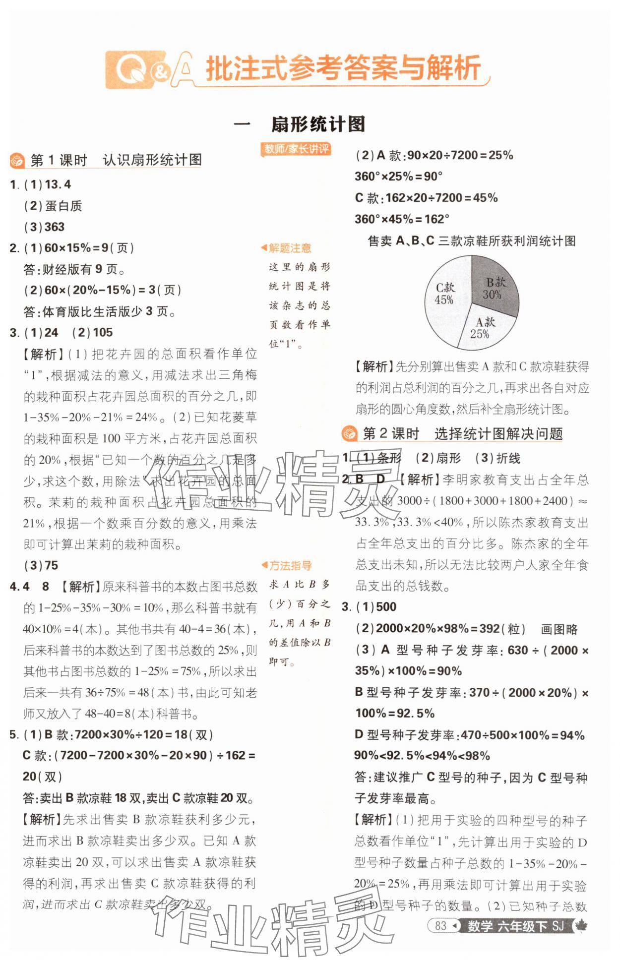 2025年小學(xué)必刷題六年級(jí)數(shù)學(xué)下冊(cè)蘇教版 參考答案第1頁