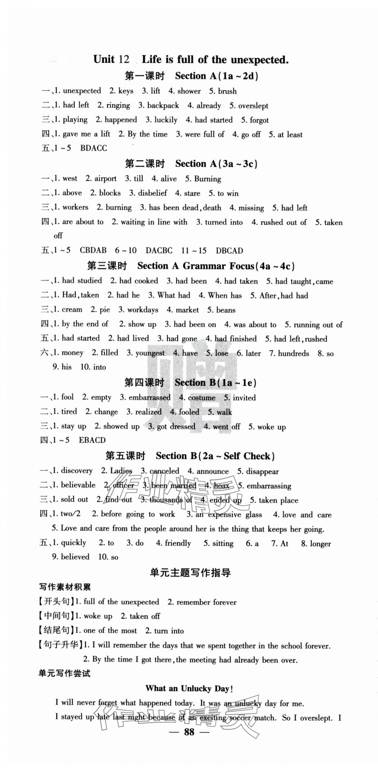 2025年課堂點睛九年級英語下冊人教版湖北專版 第4頁