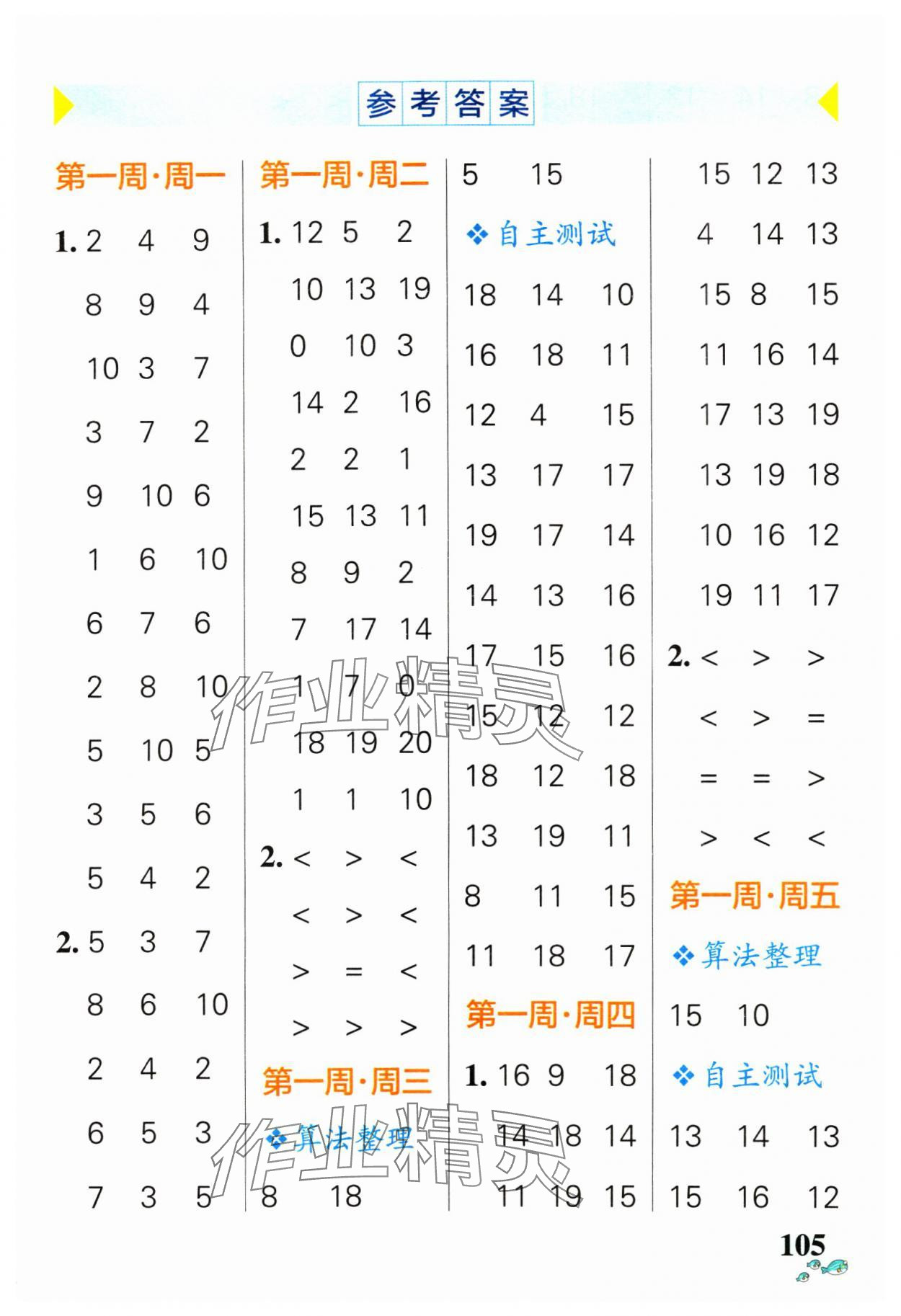 2025年小學(xué)學(xué)霸天天計算一年級數(shù)學(xué)下冊北師大版 第1頁