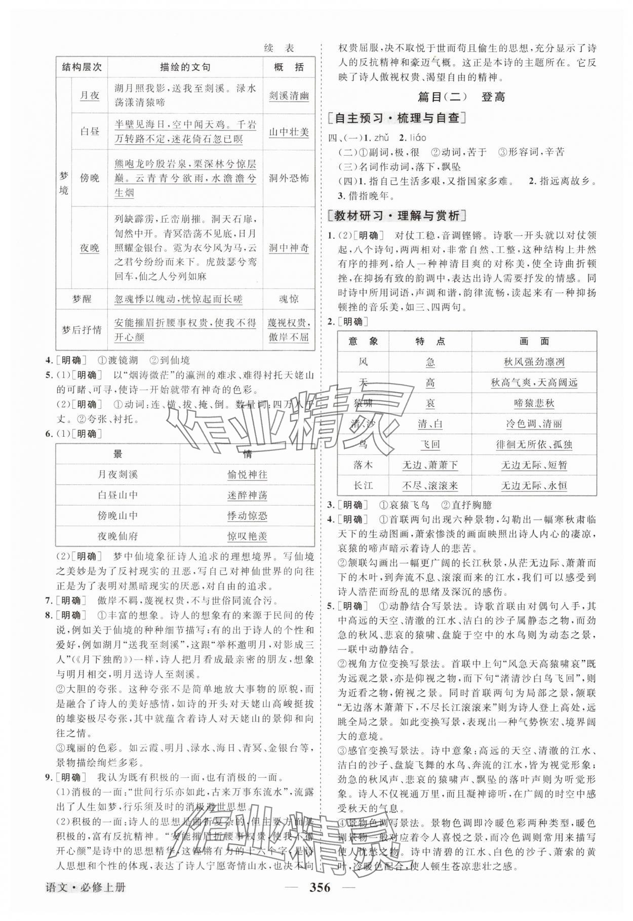 2024年高中同步創(chuàng)新課堂優(yōu)化方案高中語文必修上冊人教版 第16頁