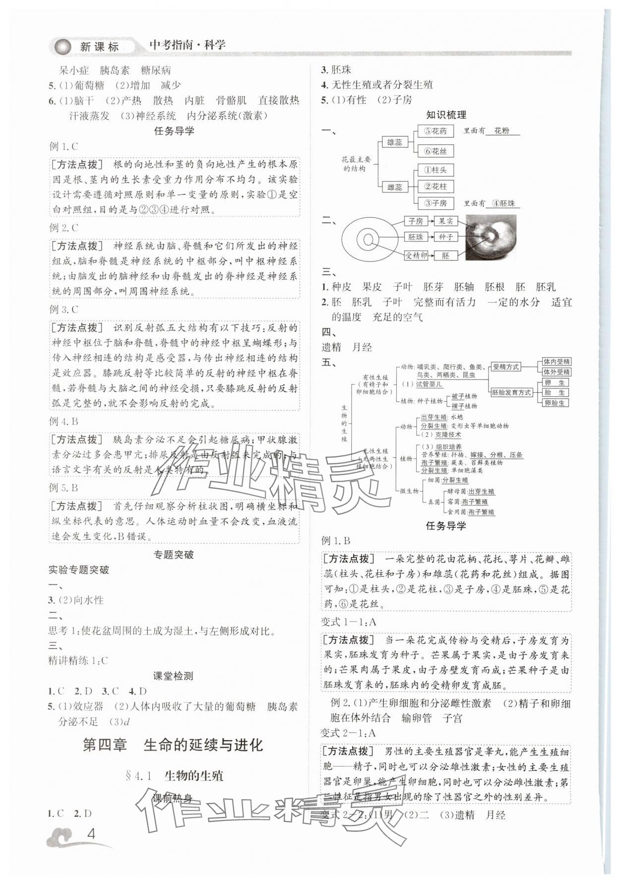 2024年中考指南浙江工商大學(xué)出版社科學(xué)溫州專版 第4頁