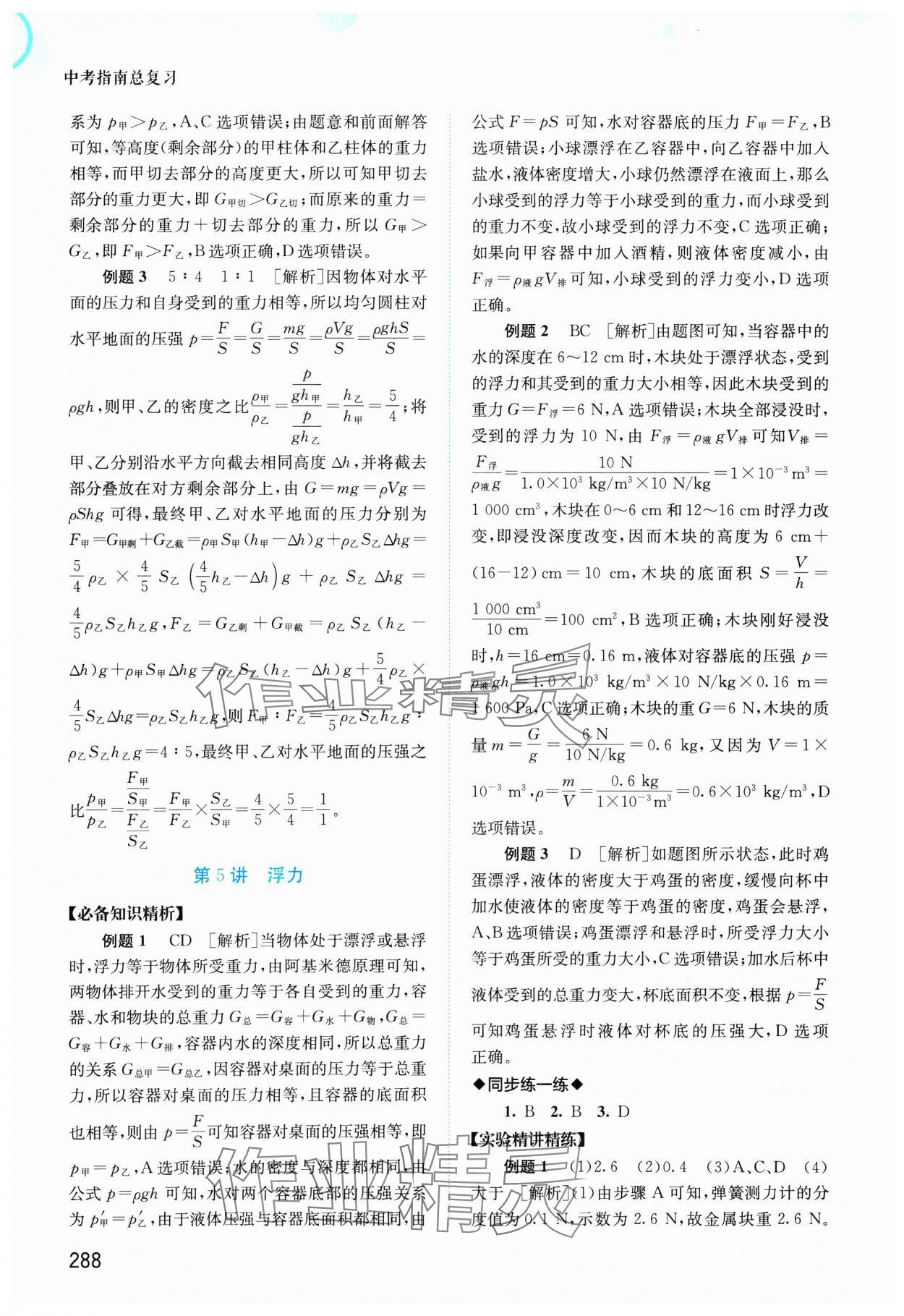 2025年中考指南总复习物理中考人教版A版 第6页