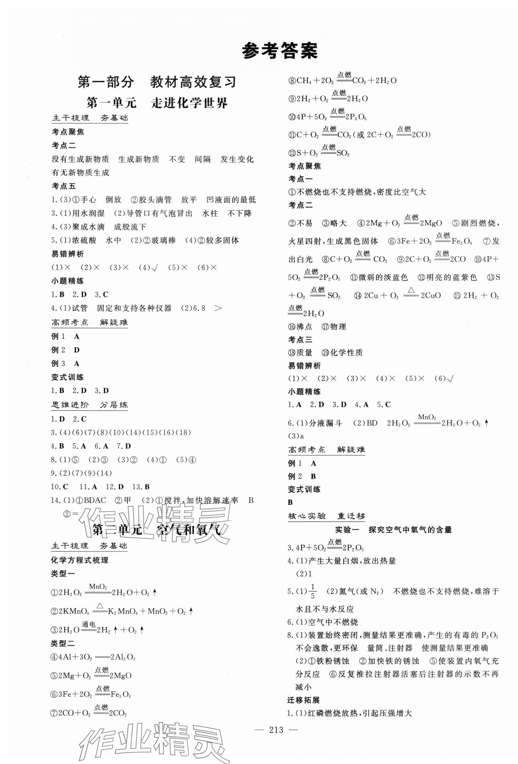 2025年中考總復(fù)習(xí)導(dǎo)與練化學(xué) 第1頁(yè)