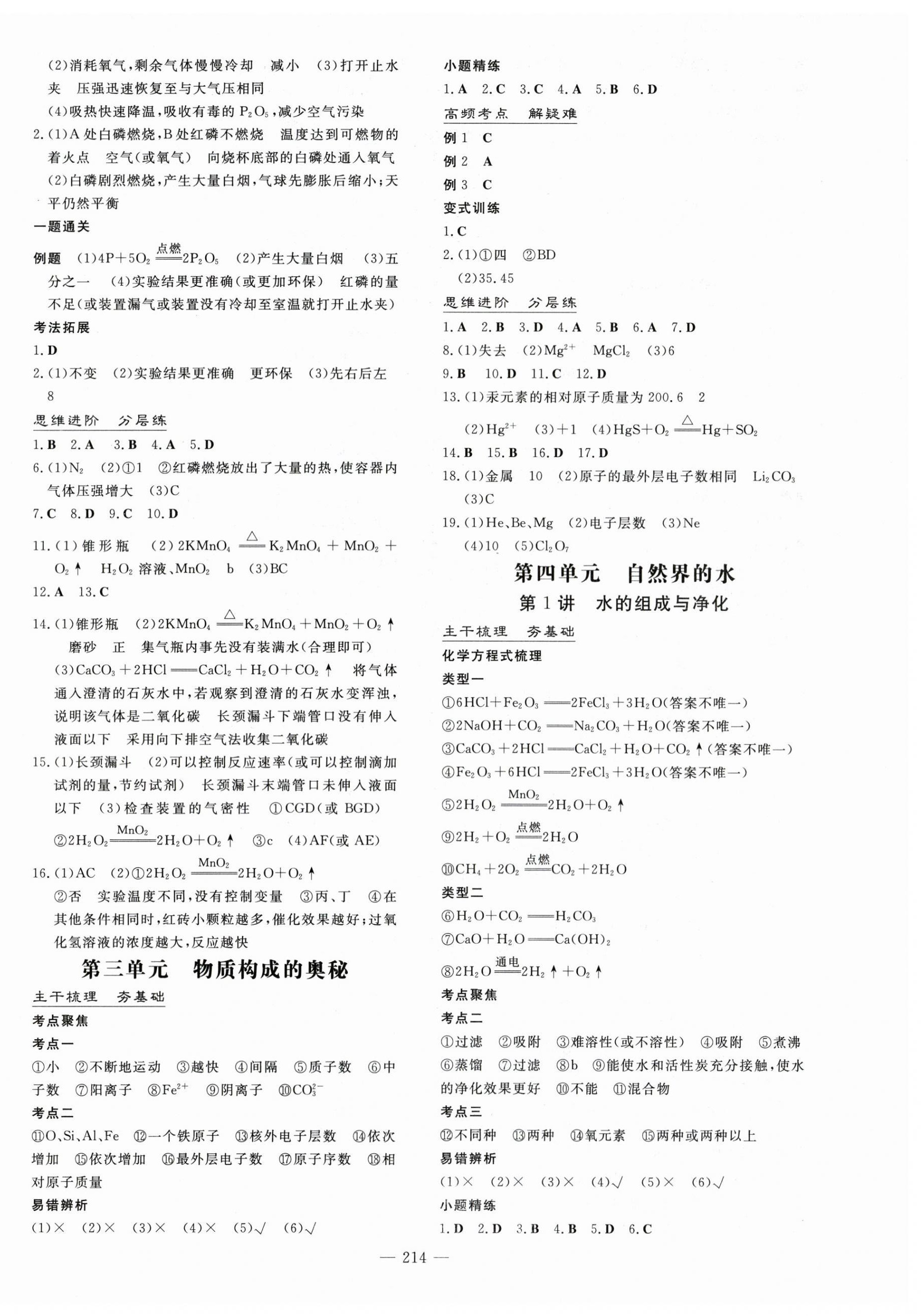 2025年中考總復習導與練化學 第2頁