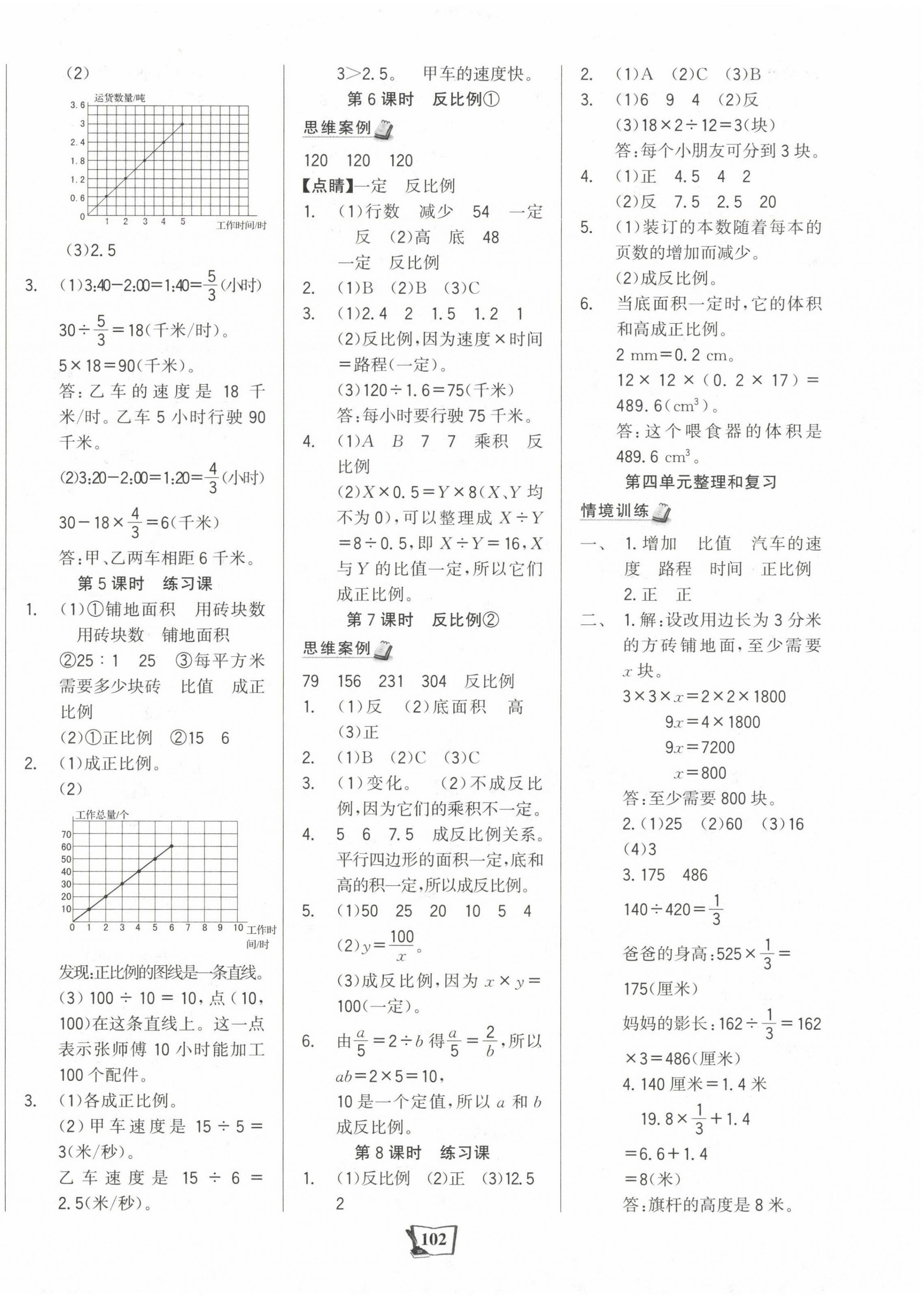 2025年世紀金榜金榜小博士六年級數學下冊北師大版 第6頁