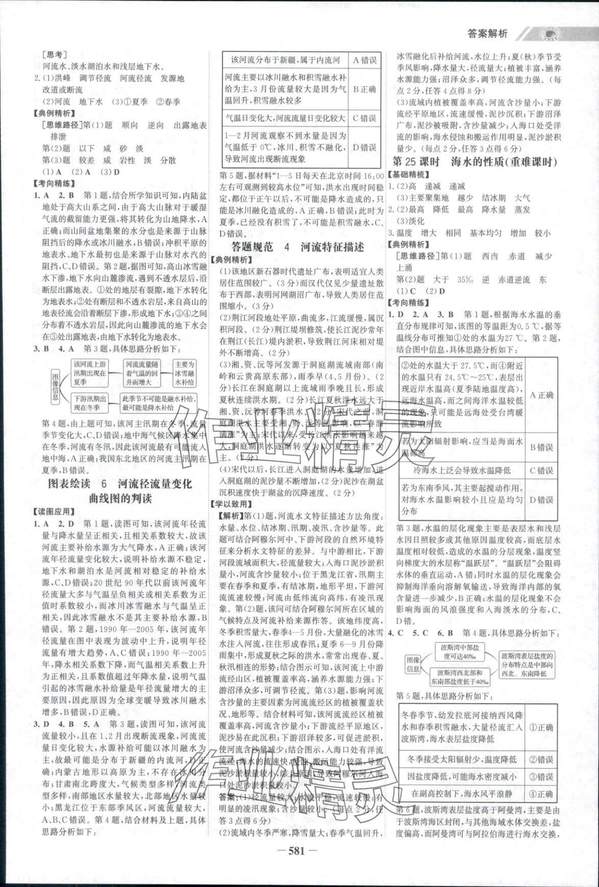 2025年世纪金榜高中全程复习方略高中地理人教版&nbsp;第23页