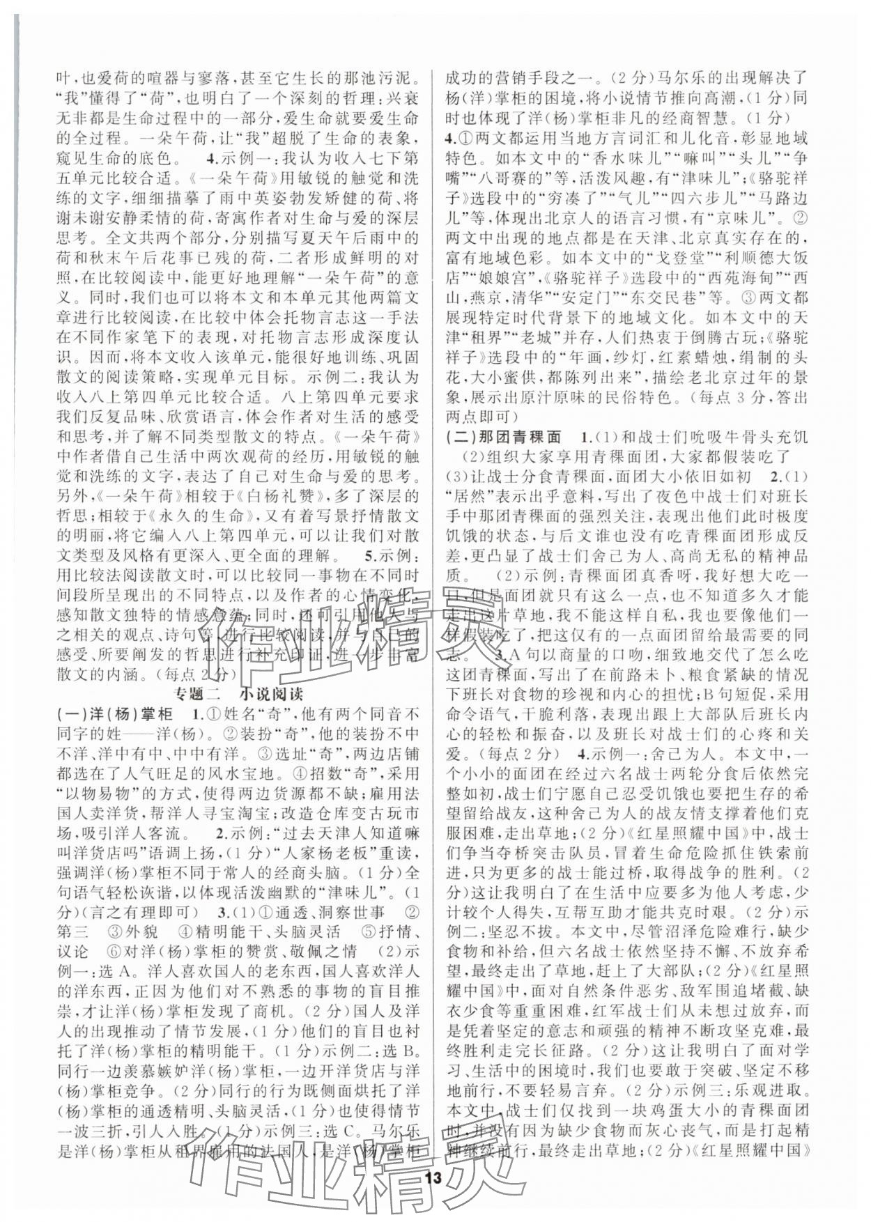 2025年中考高高手語文浙江專版 第13頁