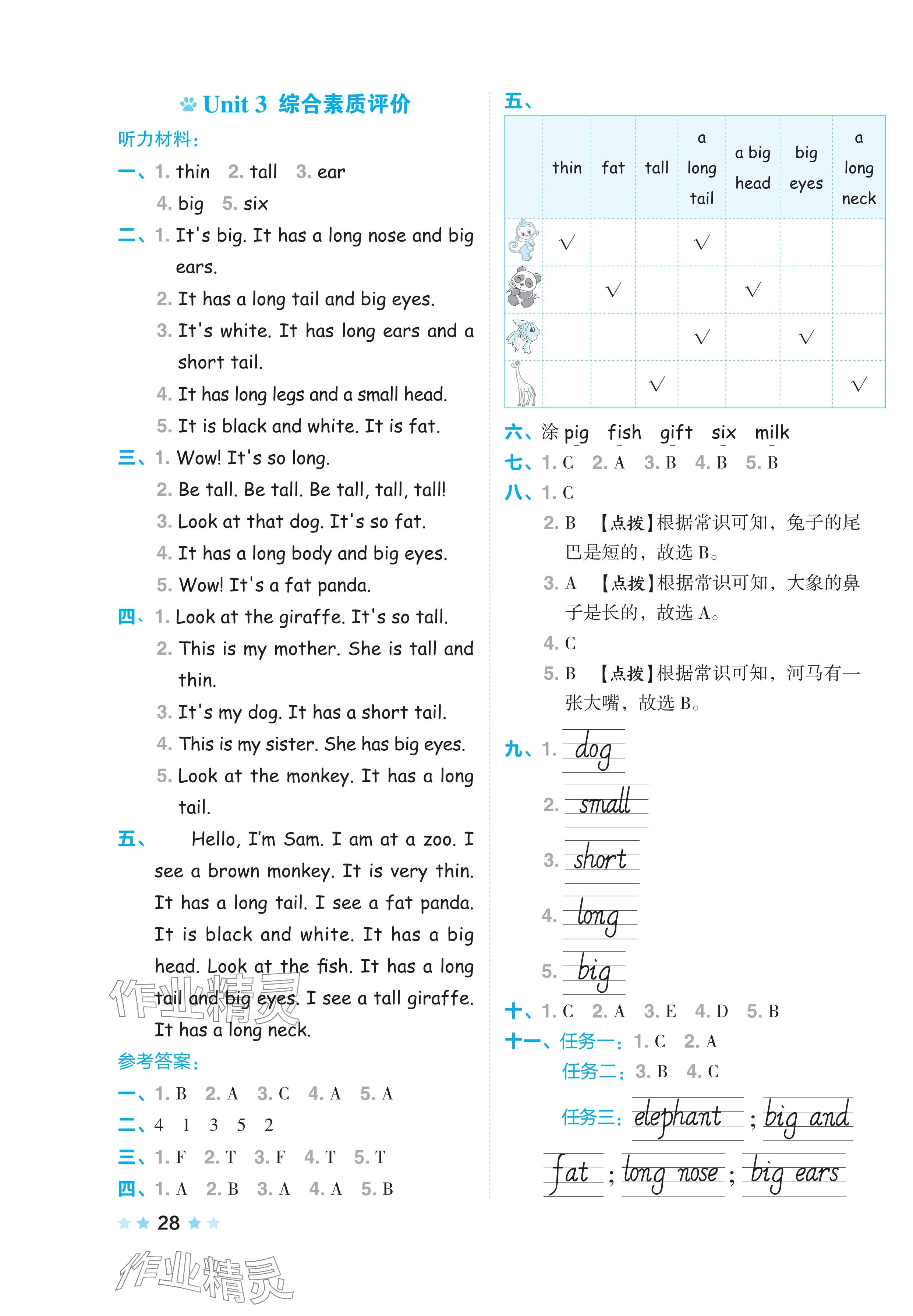 2024年好卷三年級英語下冊人教版 第3頁