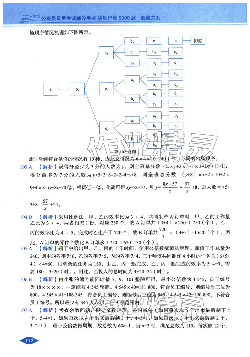 2027年公务员录用考试辅导用书决胜行测数量关系&nbsp;第18页