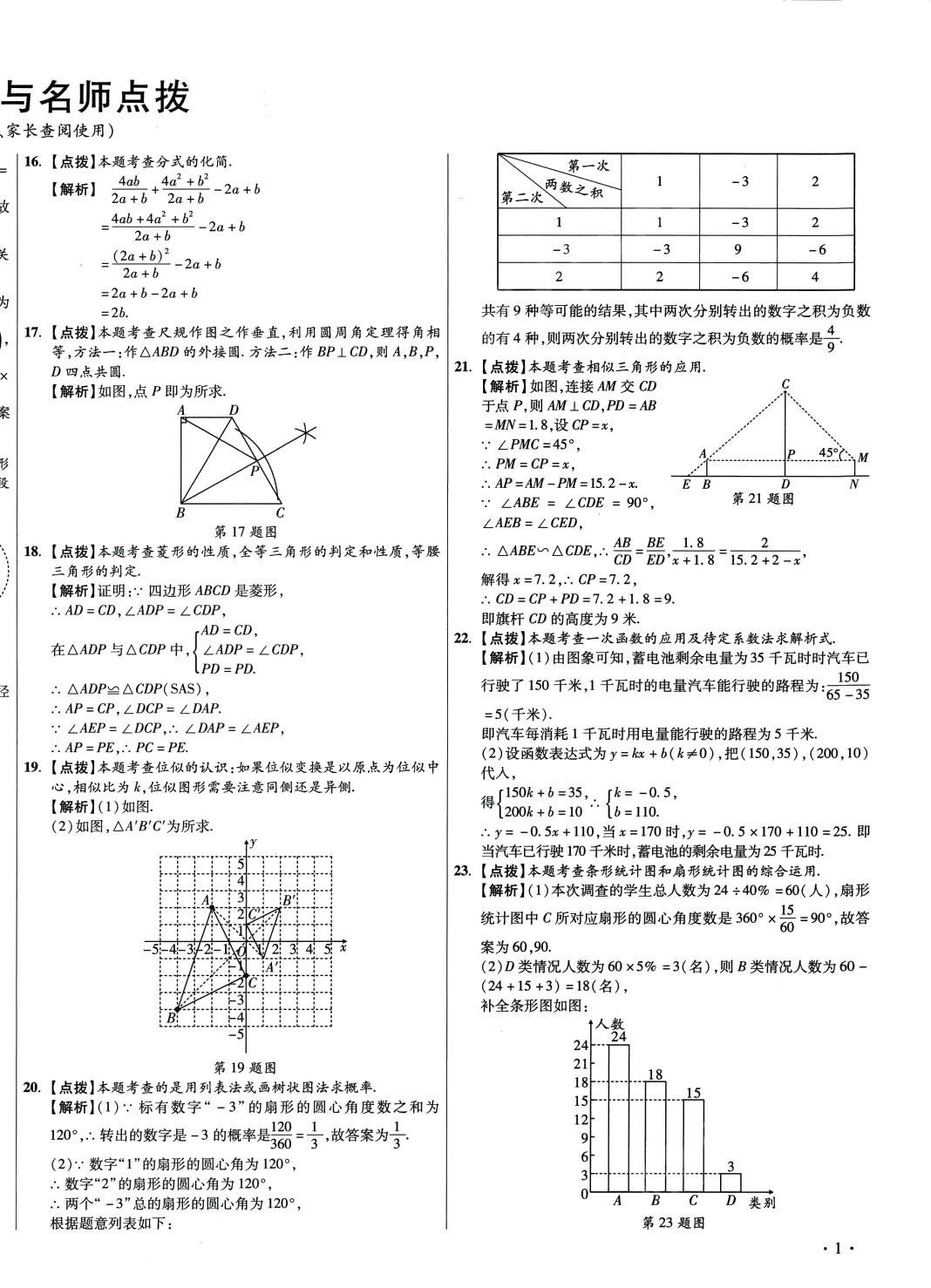 2024年初中畢業(yè)升學(xué)真題詳解數(shù)學(xué)陜西專版 第2頁(yè)