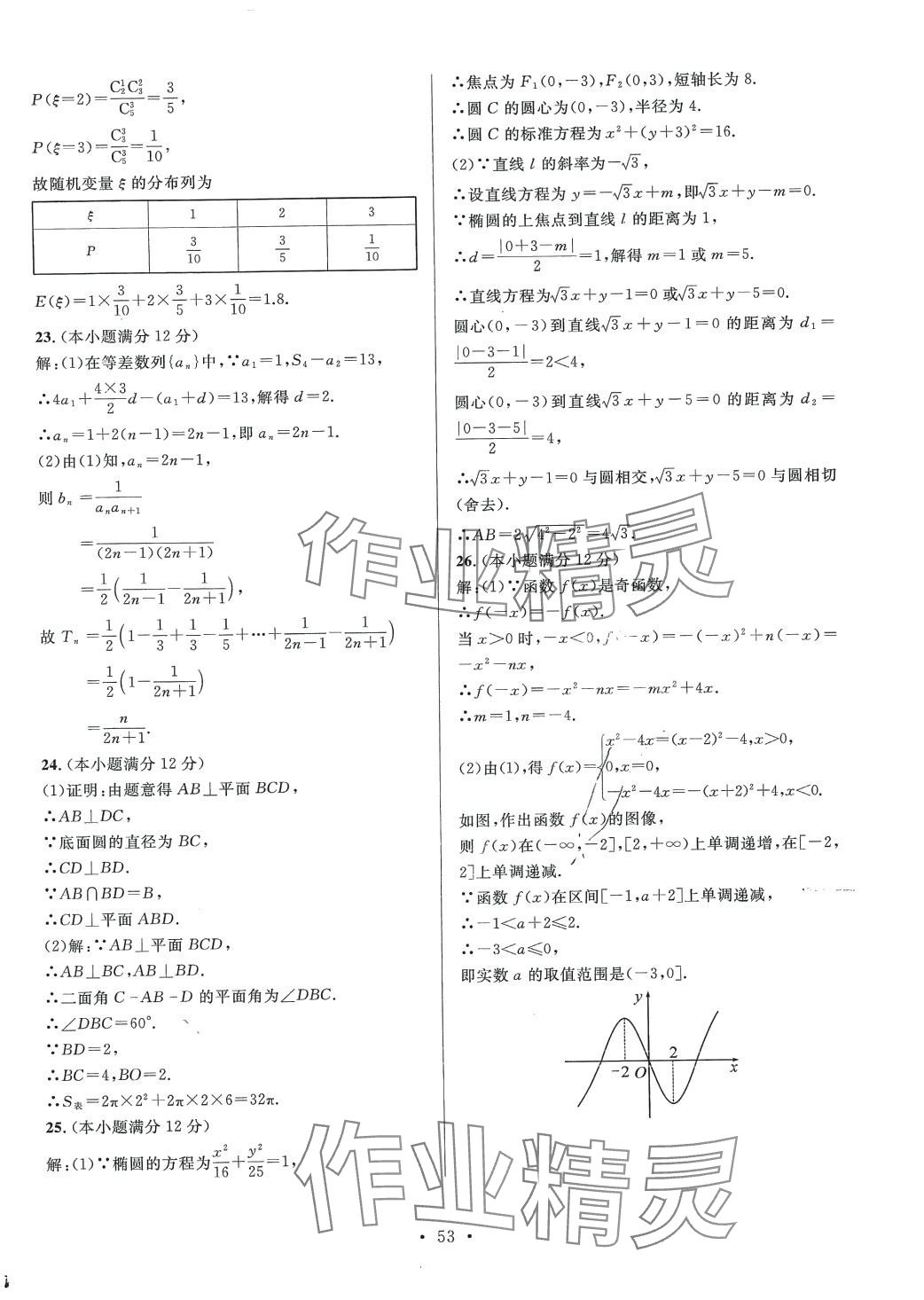 2024年勝券在握考前60天數(shù)學(xué) 第5頁(yè)