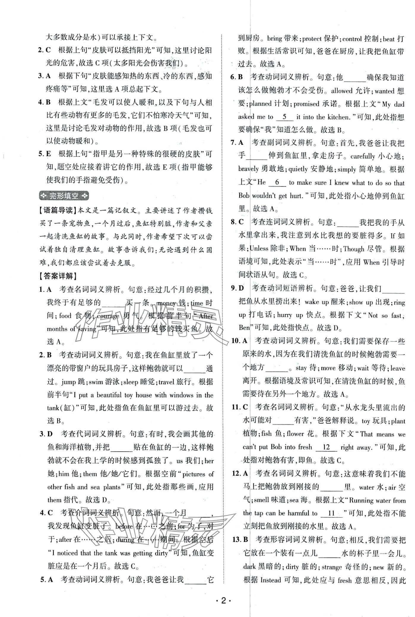 2024年阅读拉网训练九年级英语第五年第五版 第2页