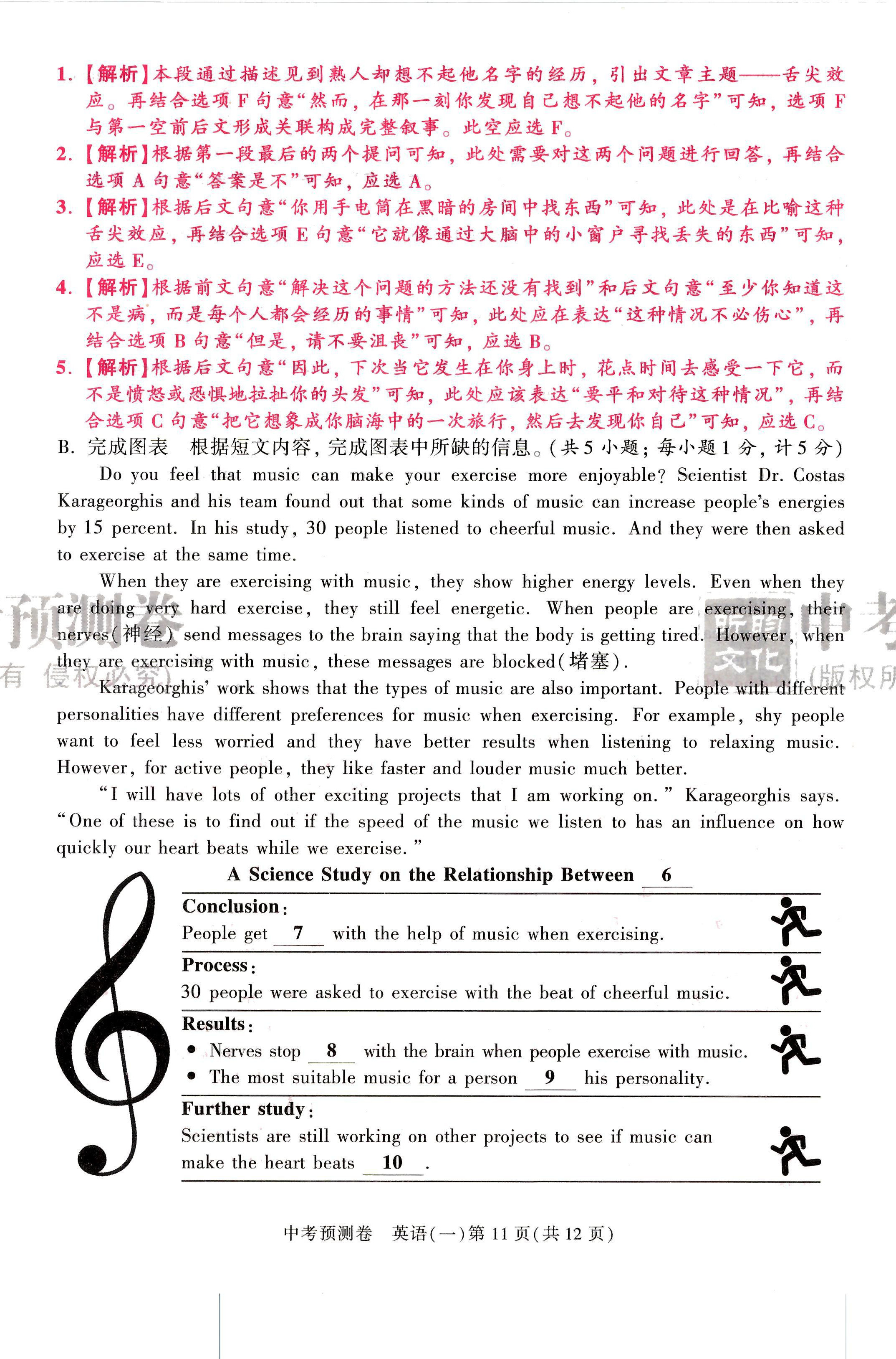 2024年中考預測卷英語 第11頁