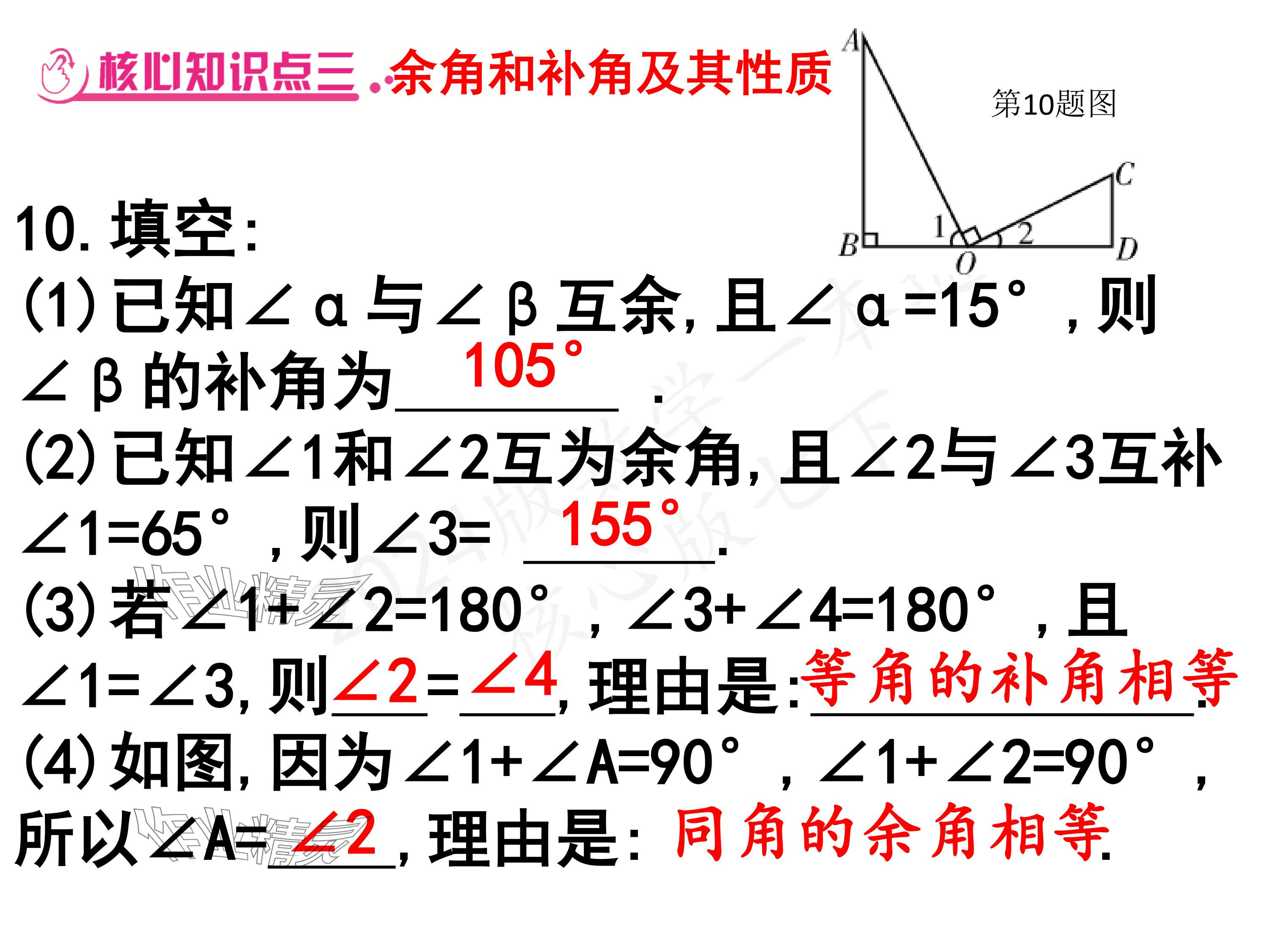 2024年一本通武漢出版社七年級(jí)數(shù)學(xué)下冊(cè)北師大版 參考答案第25頁