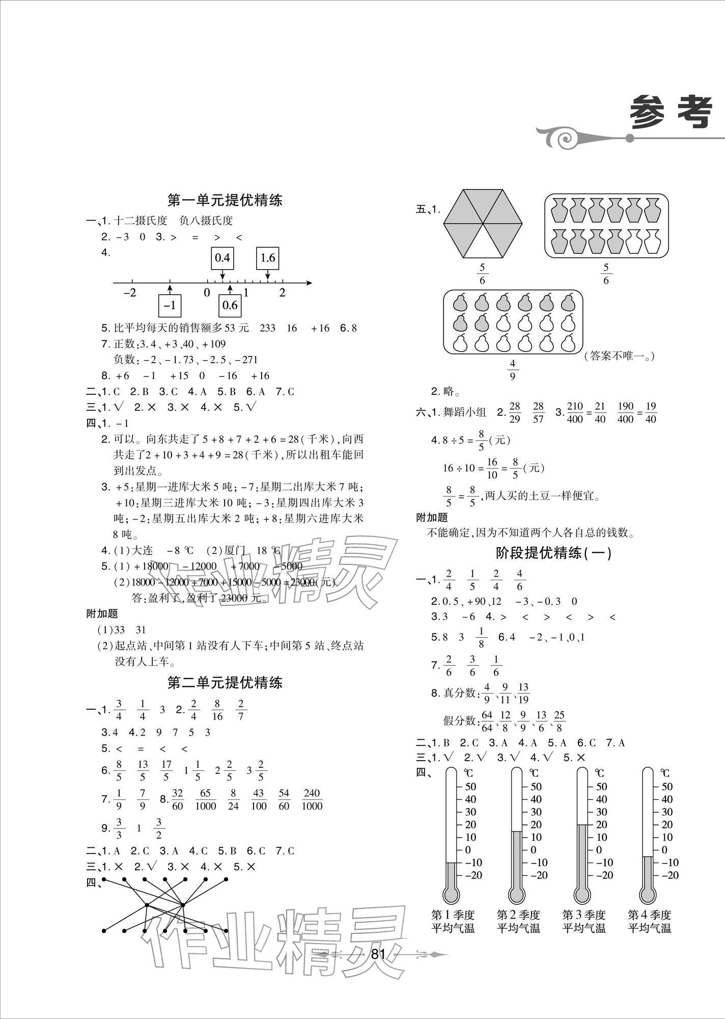 2026年精练课堂分层作业青岛出版社五年级数学下册青岛版&nbsp;第1页