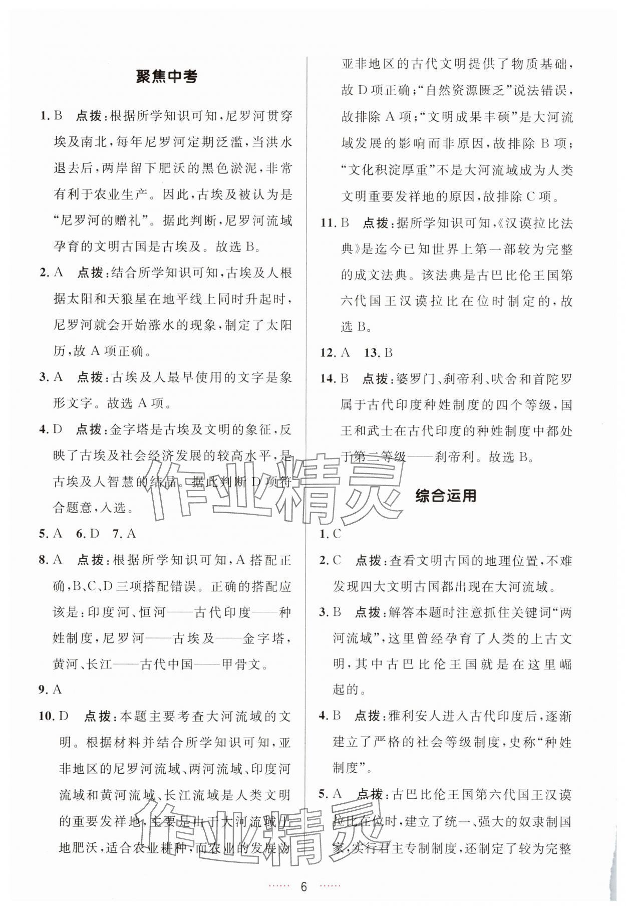 2025年三维数字课堂九年级世界历史上册人教版 第6页