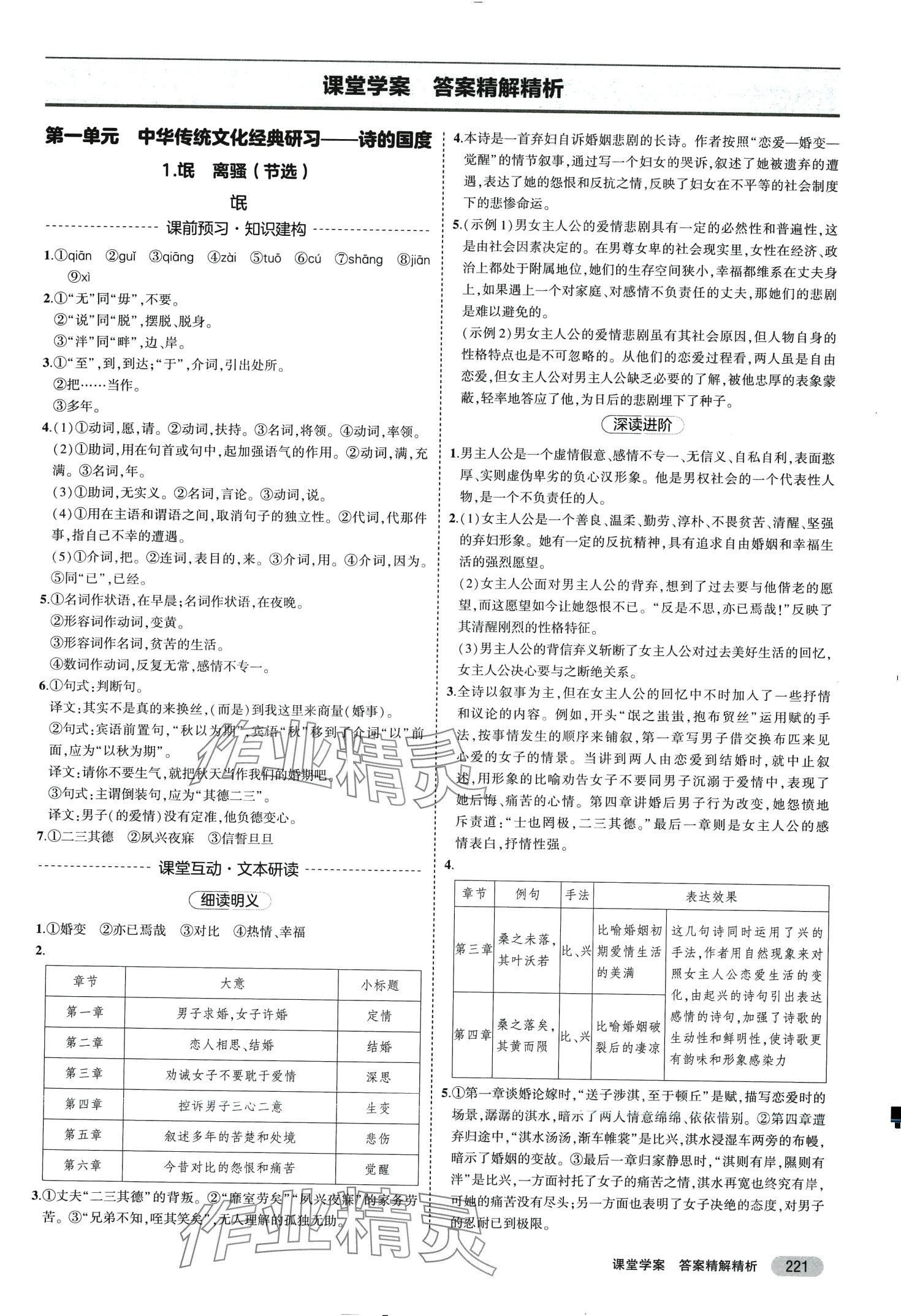 2024年3年高考2年模擬高中語(yǔ)文選擇性必修下冊(cè)人教版 第1頁(yè)