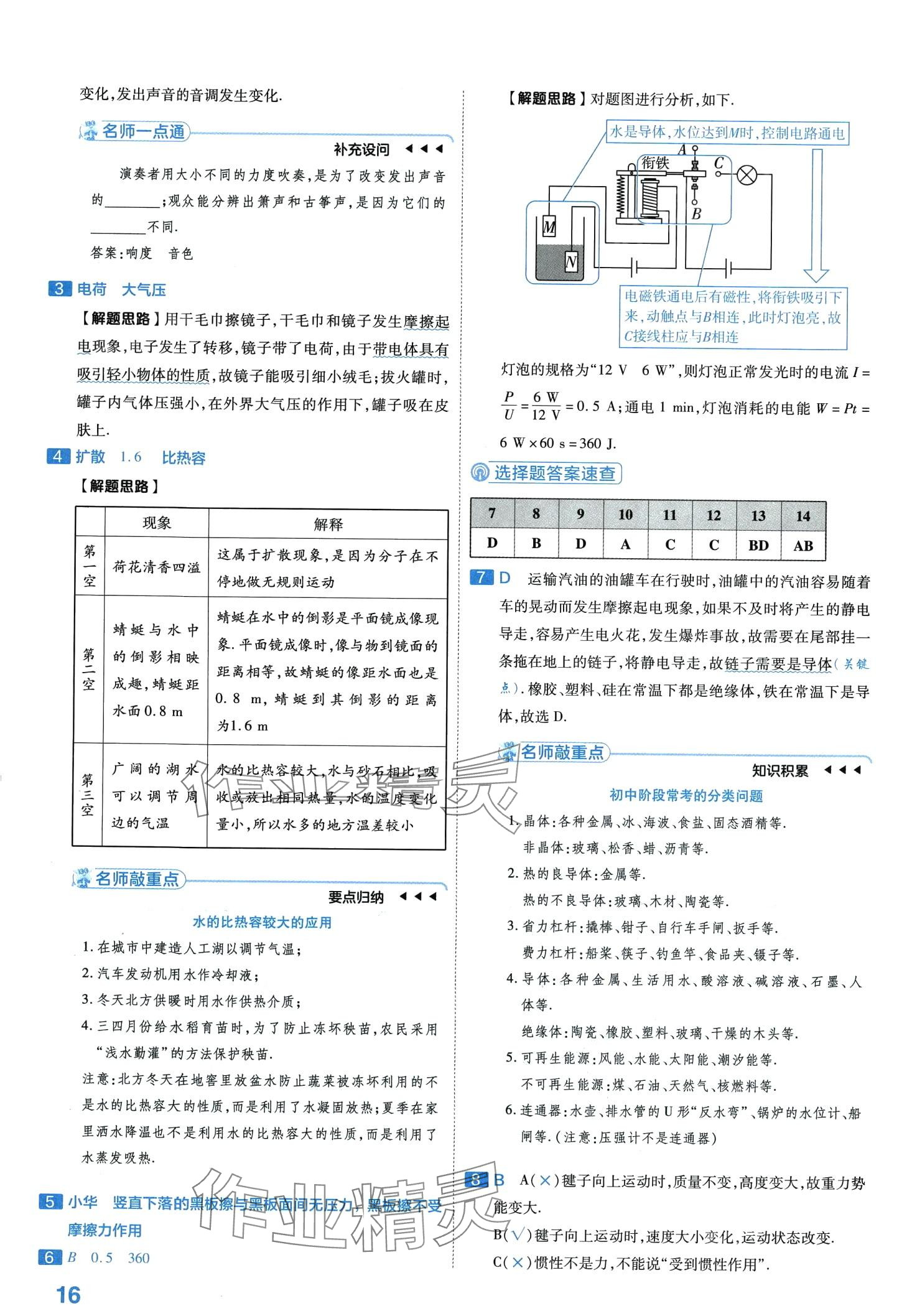 2024年金考卷中考試卷匯編45套物理中考 第18頁