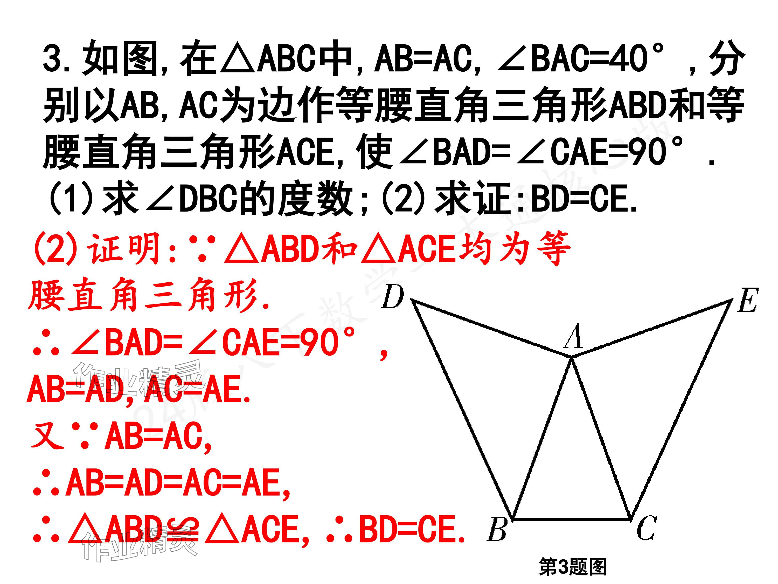 2024年一本通武漢出版社八年級(jí)數(shù)學(xué)下冊(cè)北師大版核心板 參考答案第20頁(yè)