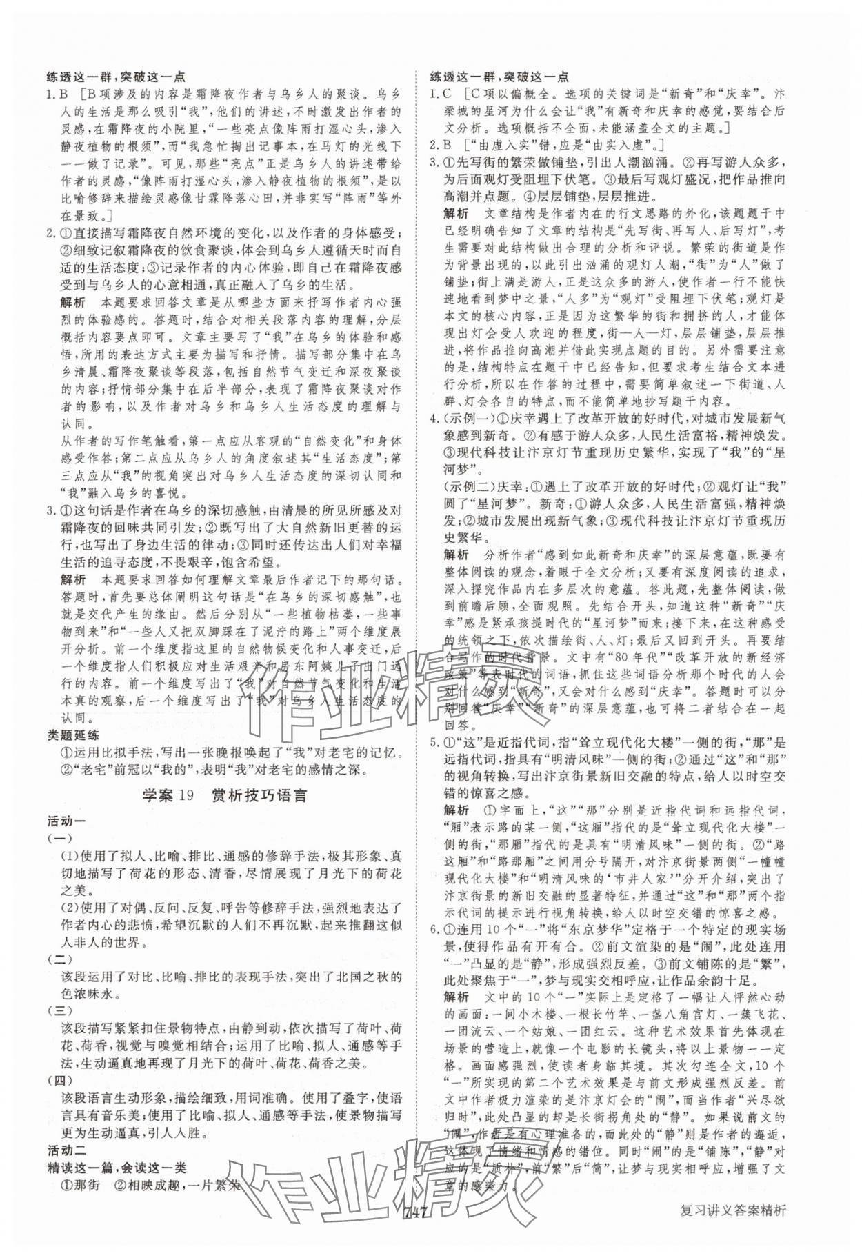 2025年步步高大一轮复习讲义语文 第19页