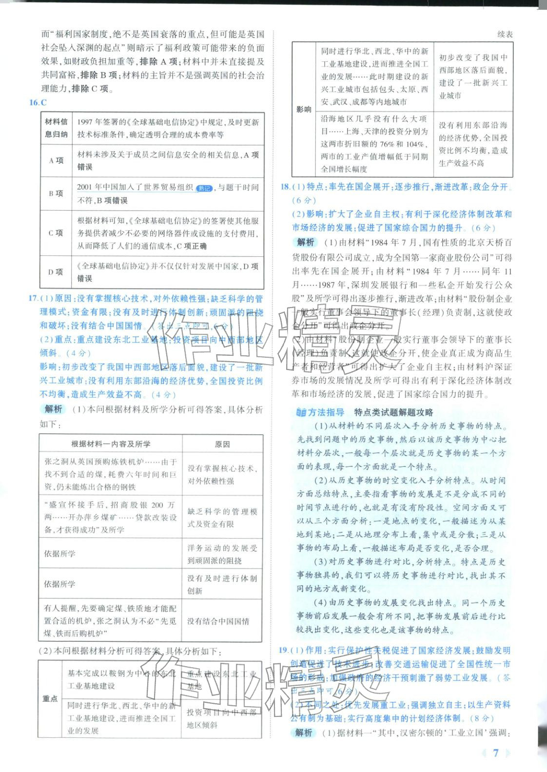 2026年53金卷优选卷汇编高中历史陕晋青宁专版&nbsp;第7页