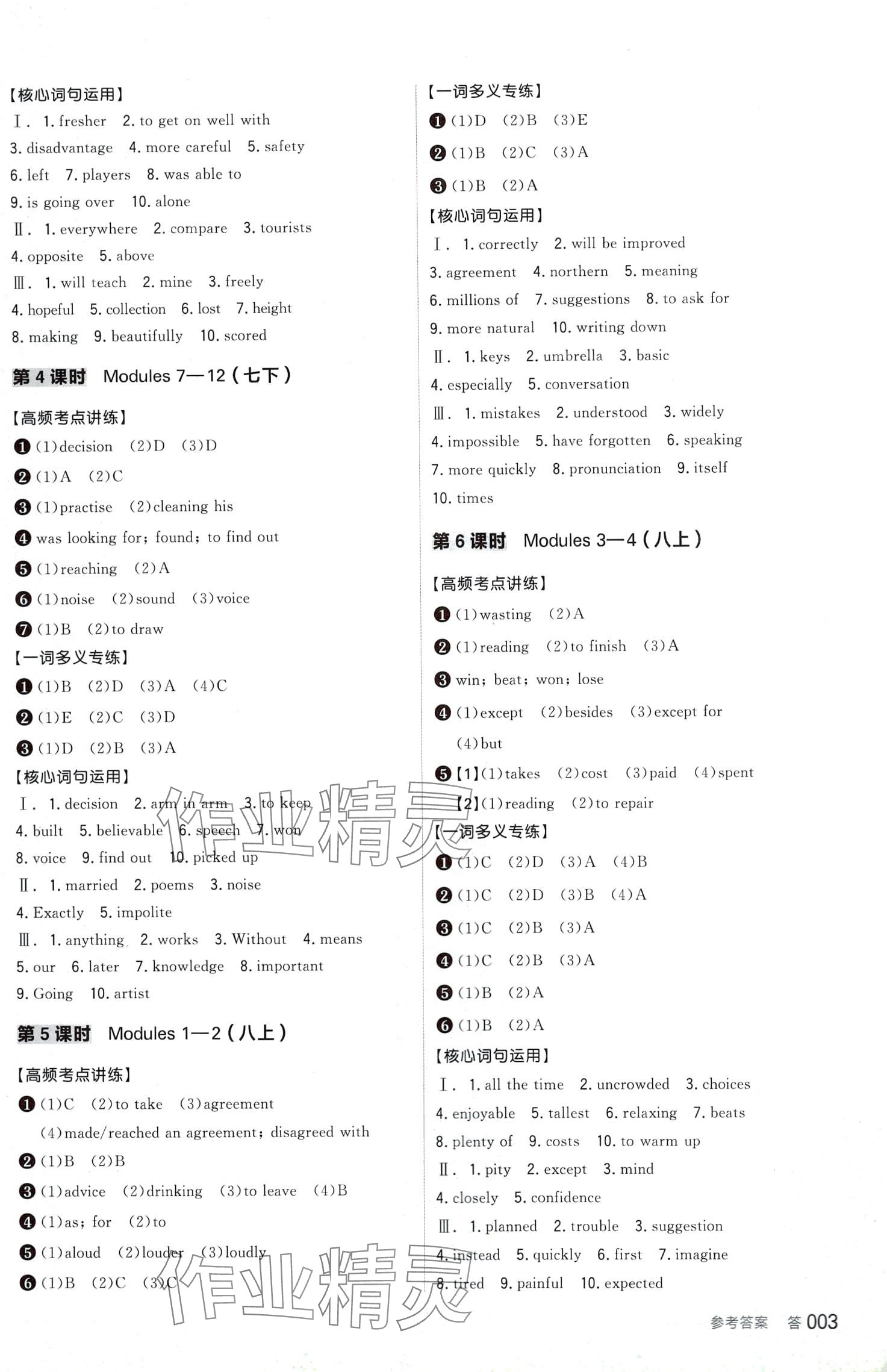 2024年全品中考復(fù)習方案英語呼和浩特專版 第2頁