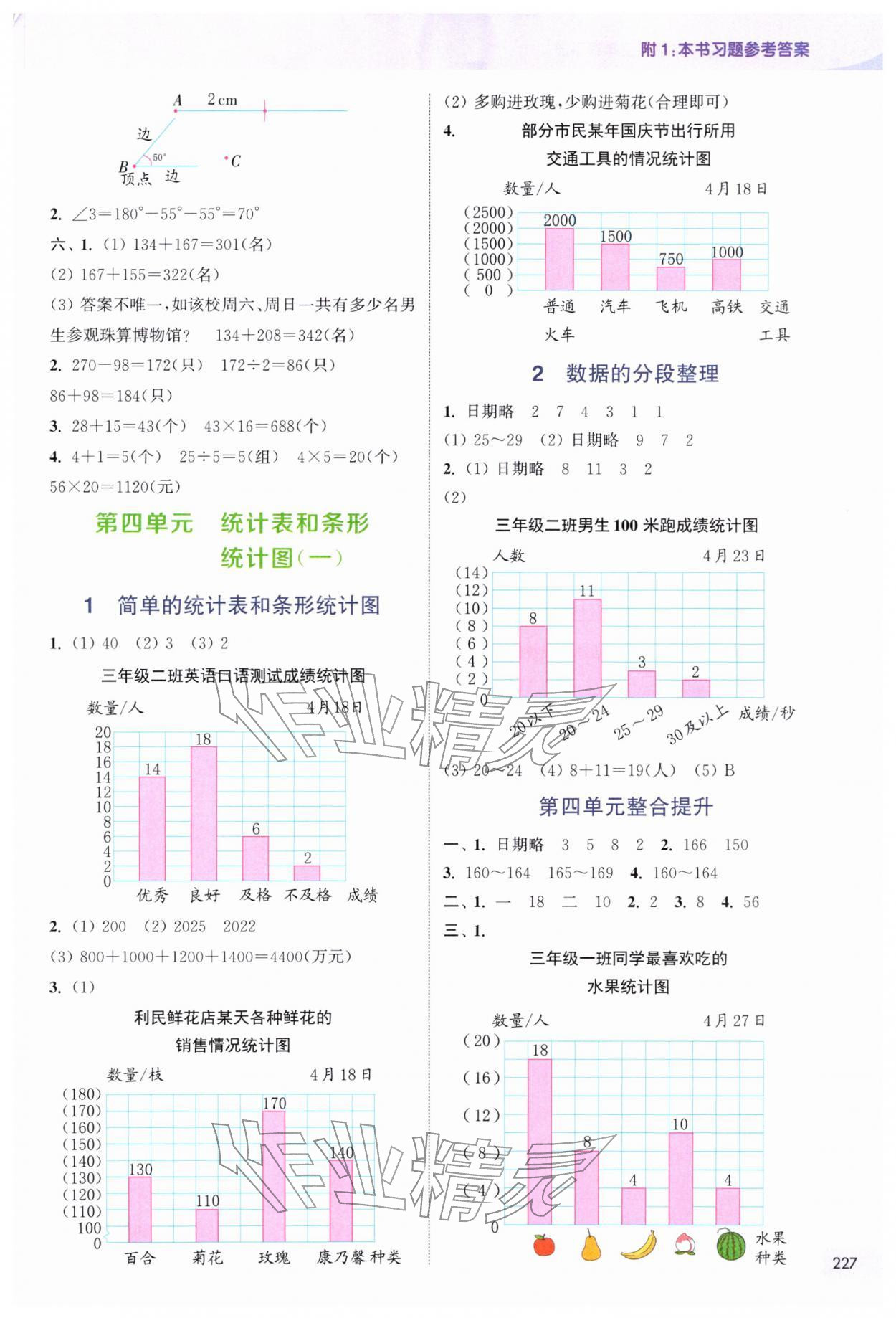 2026年通城学典非常课课通三年级数学下册苏教版&nbsp;第5页