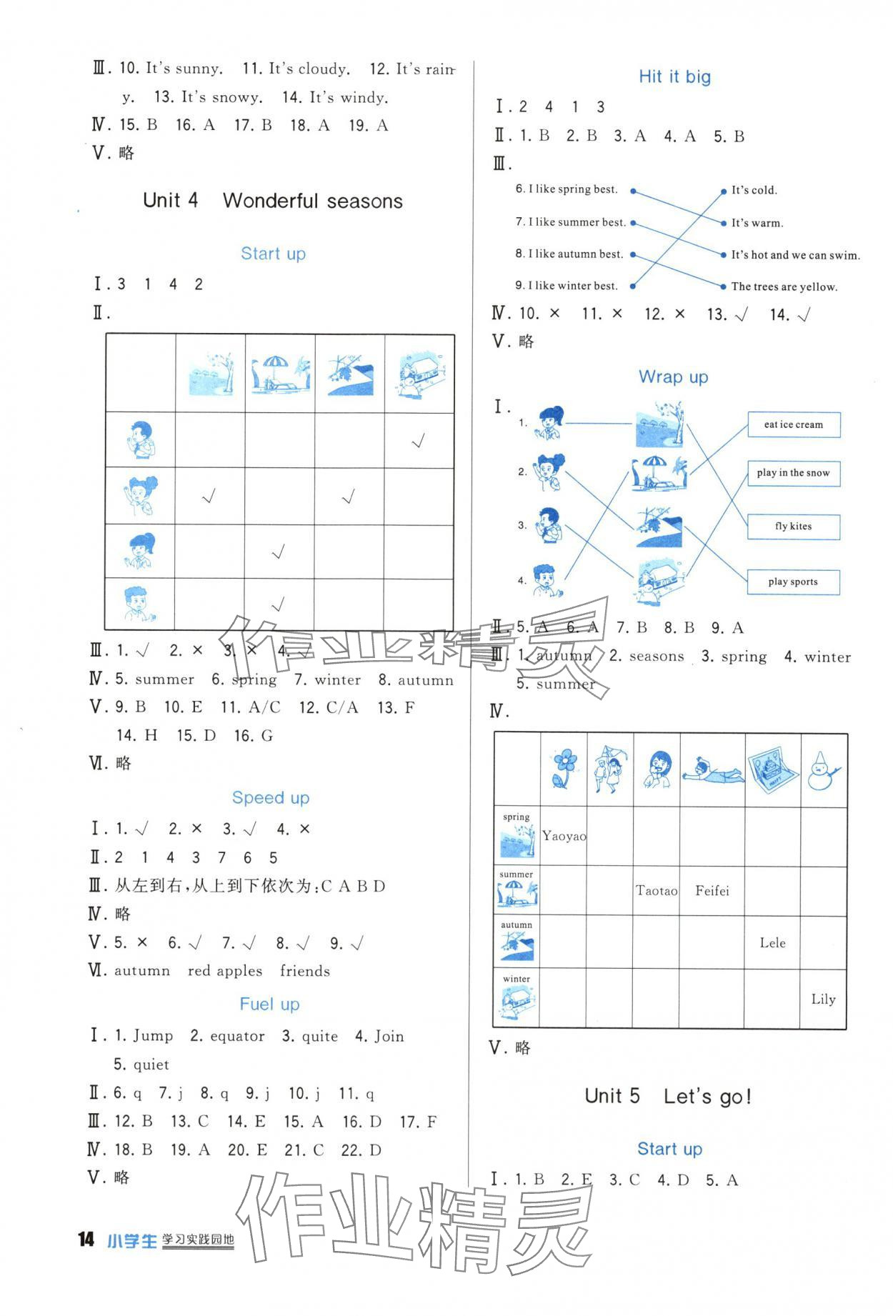 2025年学习实践园地四年级英语上册外研版 第4页
