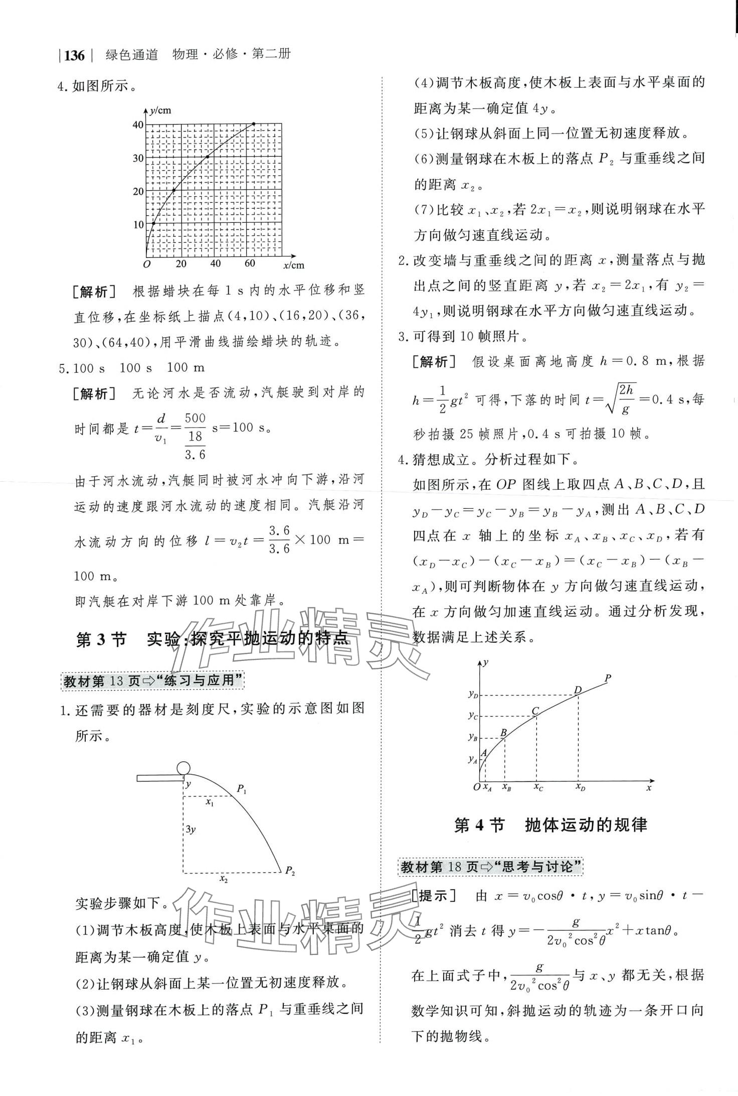 2024年綠色通道高中物理必修第二冊(cè)人教版 第2頁(yè)