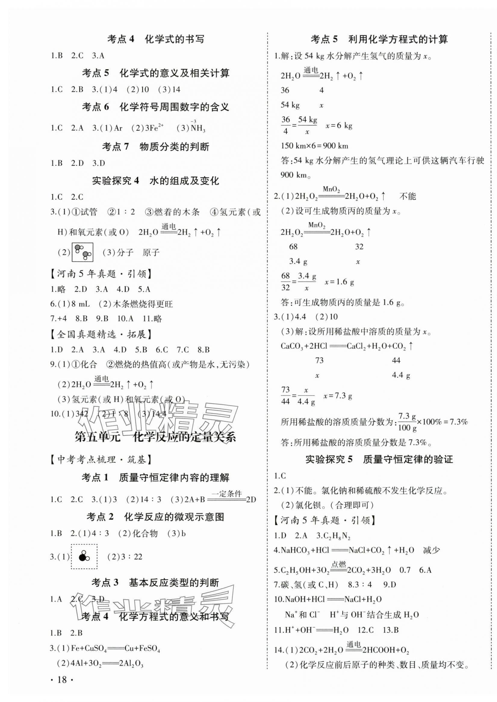 2025年初中學(xué)業(yè)水平考試復(fù)習(xí)指導(dǎo)化學(xué)河南專版 第3頁(yè)