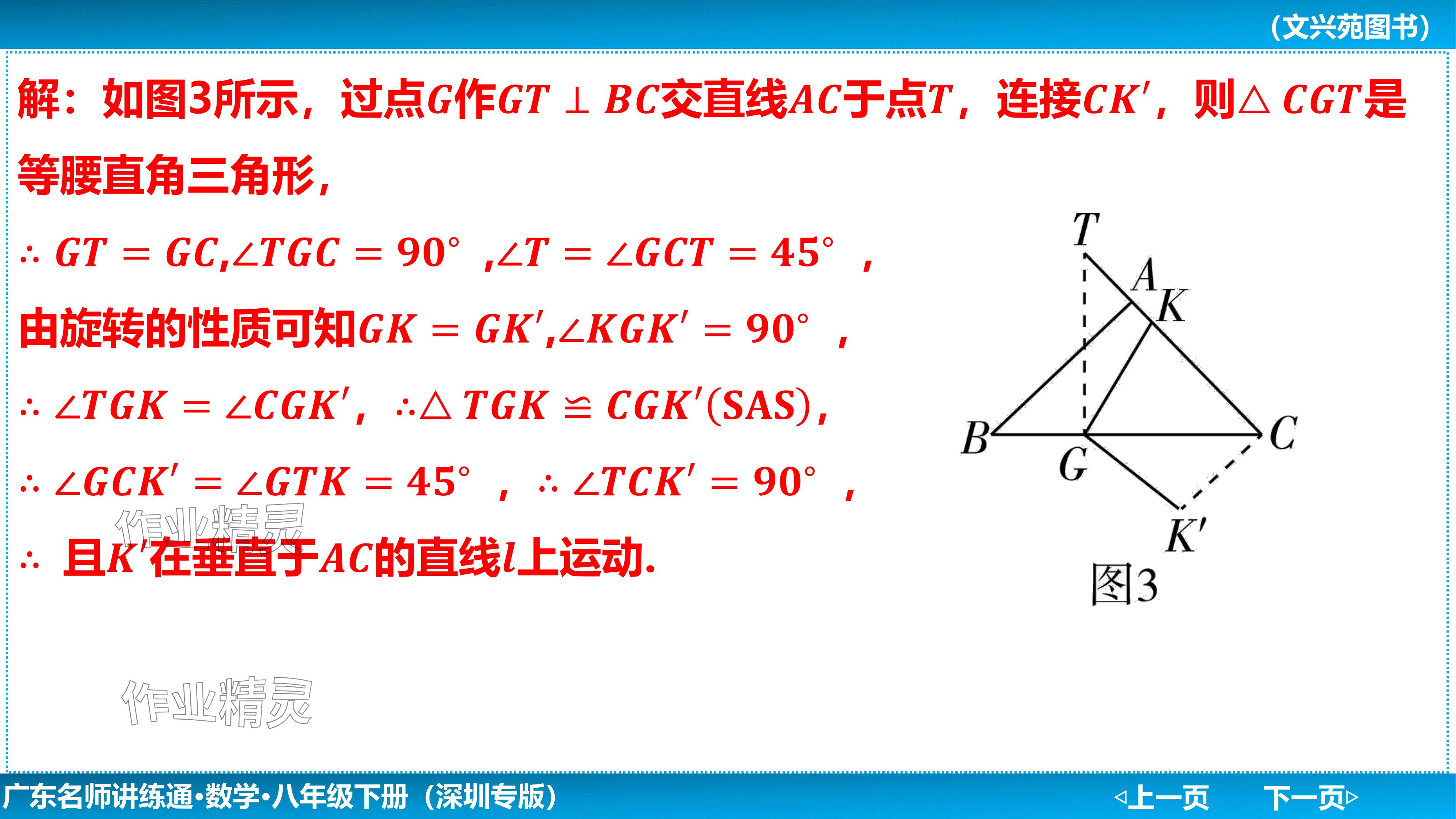 2024年廣東名師講練通八年級數學下冊北師大版深圳專版基礎版 參考答案第106頁