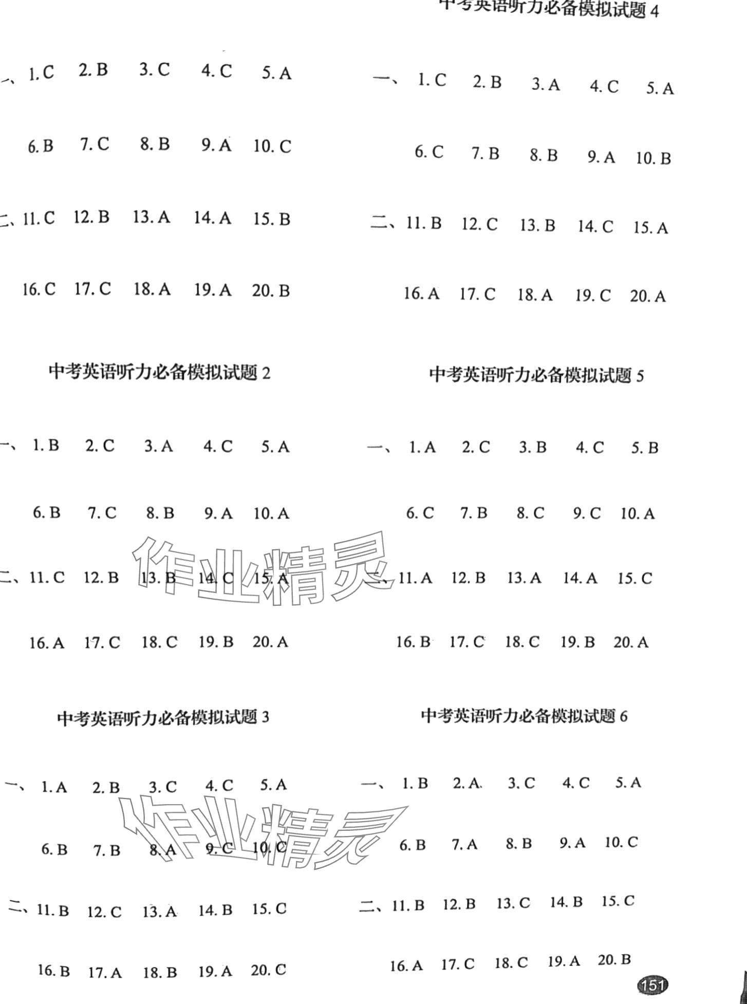 2024年维克多英语中考 第1页