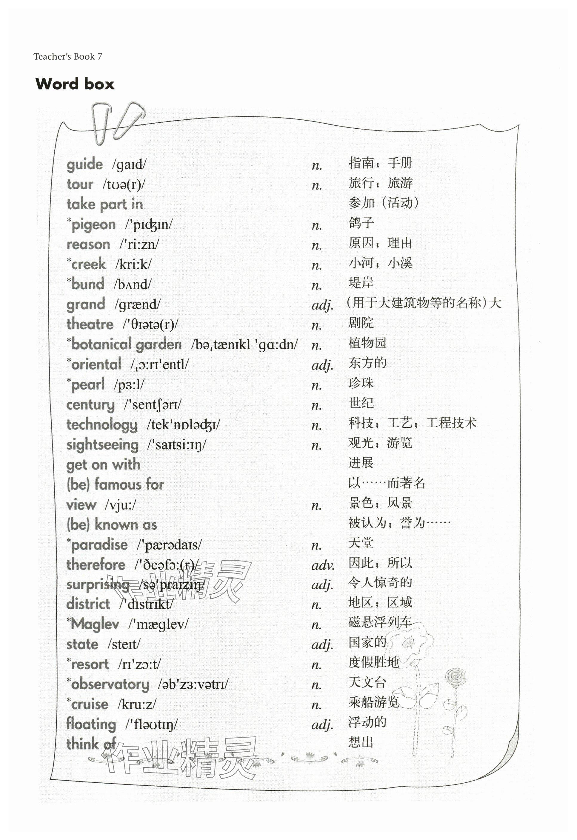 2024年教材課本七年級(jí)英語(yǔ)下冊(cè)滬教版五四制 參考答案第11頁(yè)