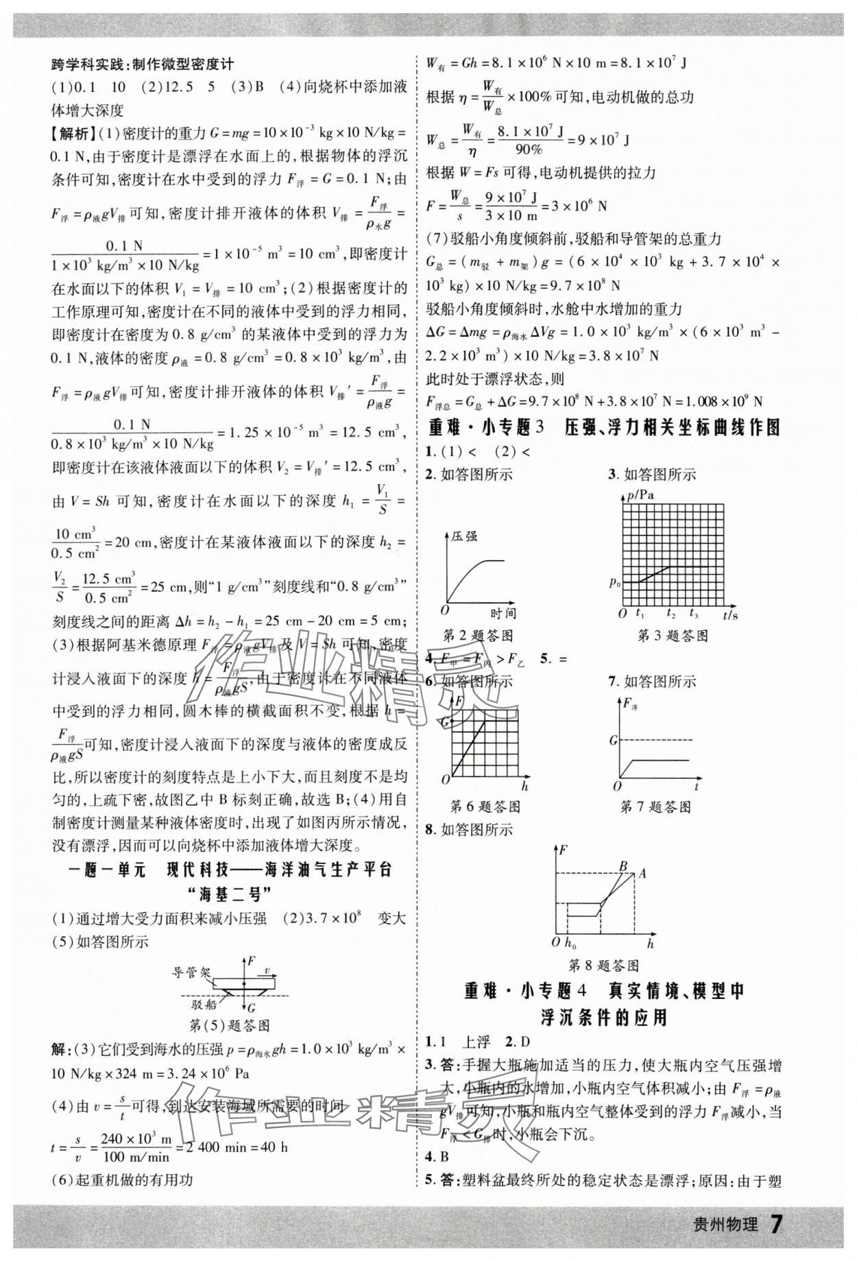 2025年众相原创赋能中考物理中考贵州专版 第7页