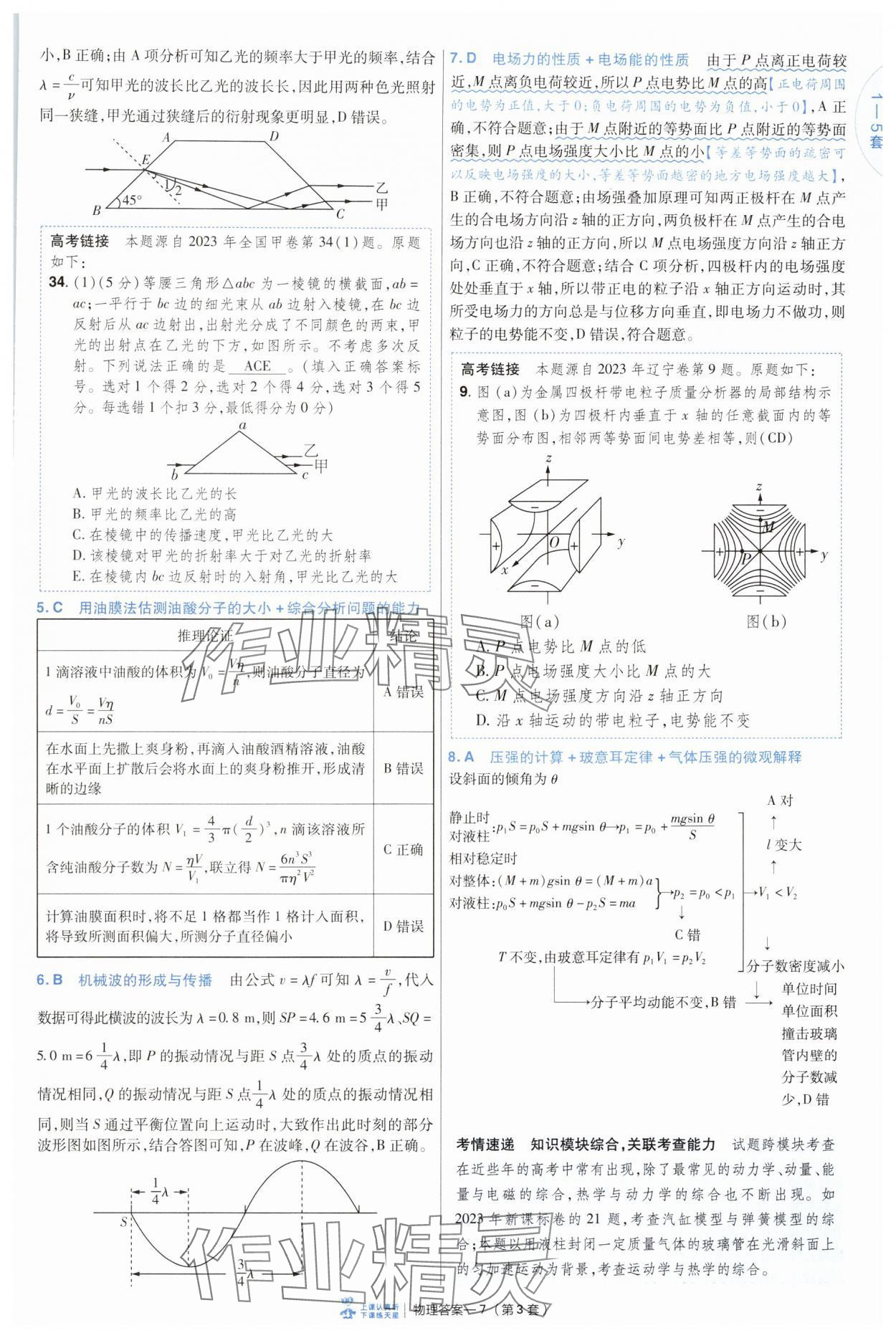2025年高考沖刺優(yōu)秀模擬試卷匯編45套物理 第7頁